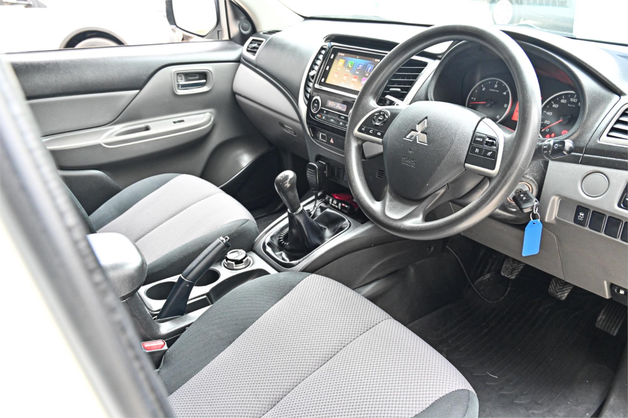 2018 MITSUBISHI TRITON MQ MY18 GLX (4x4) 6 SP MANUAL DUAL CAB UTILITY