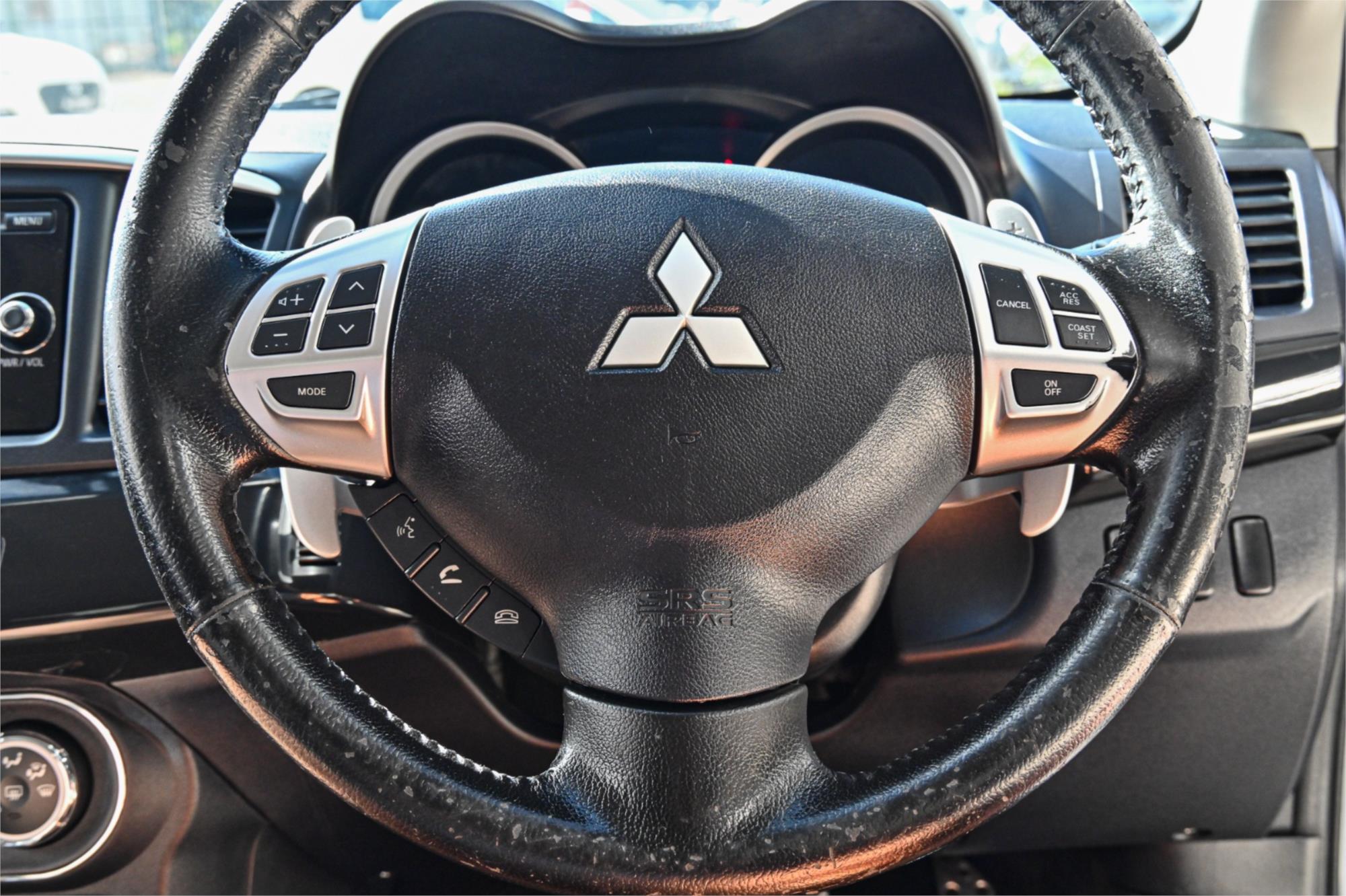 2014 MITSUBISHI LANCER CJ MY15 GSR SPORTBACK CVT AUTO 6 SP SEQUENTIAL 5D HATCHBACK