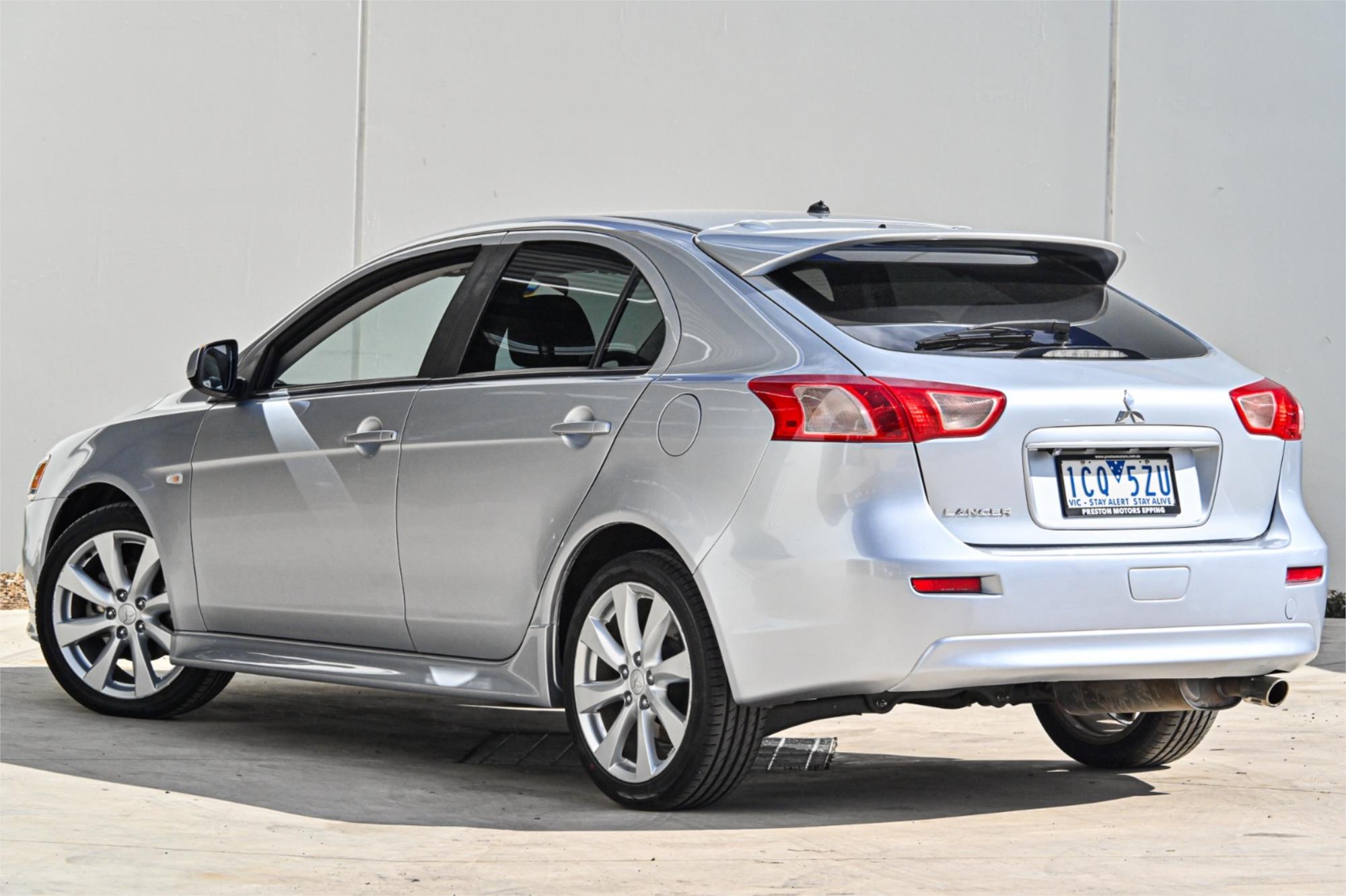 2014 MITSUBISHI LANCER CJ MY15 GSR SPORTBACK CVT AUTO 6 SP SEQUENTIAL 5D HATCHBACK
