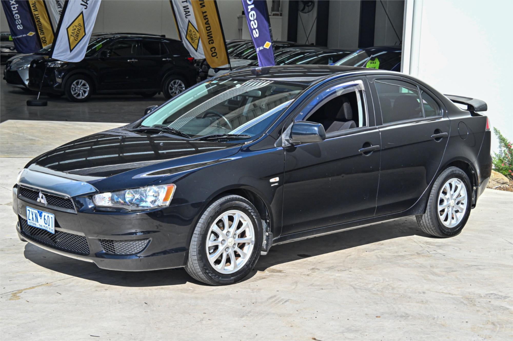 2010 MITSUBISHI LANCER CJ SX CONSTANTLY VARIABLE TRANSMISSION SEDAN