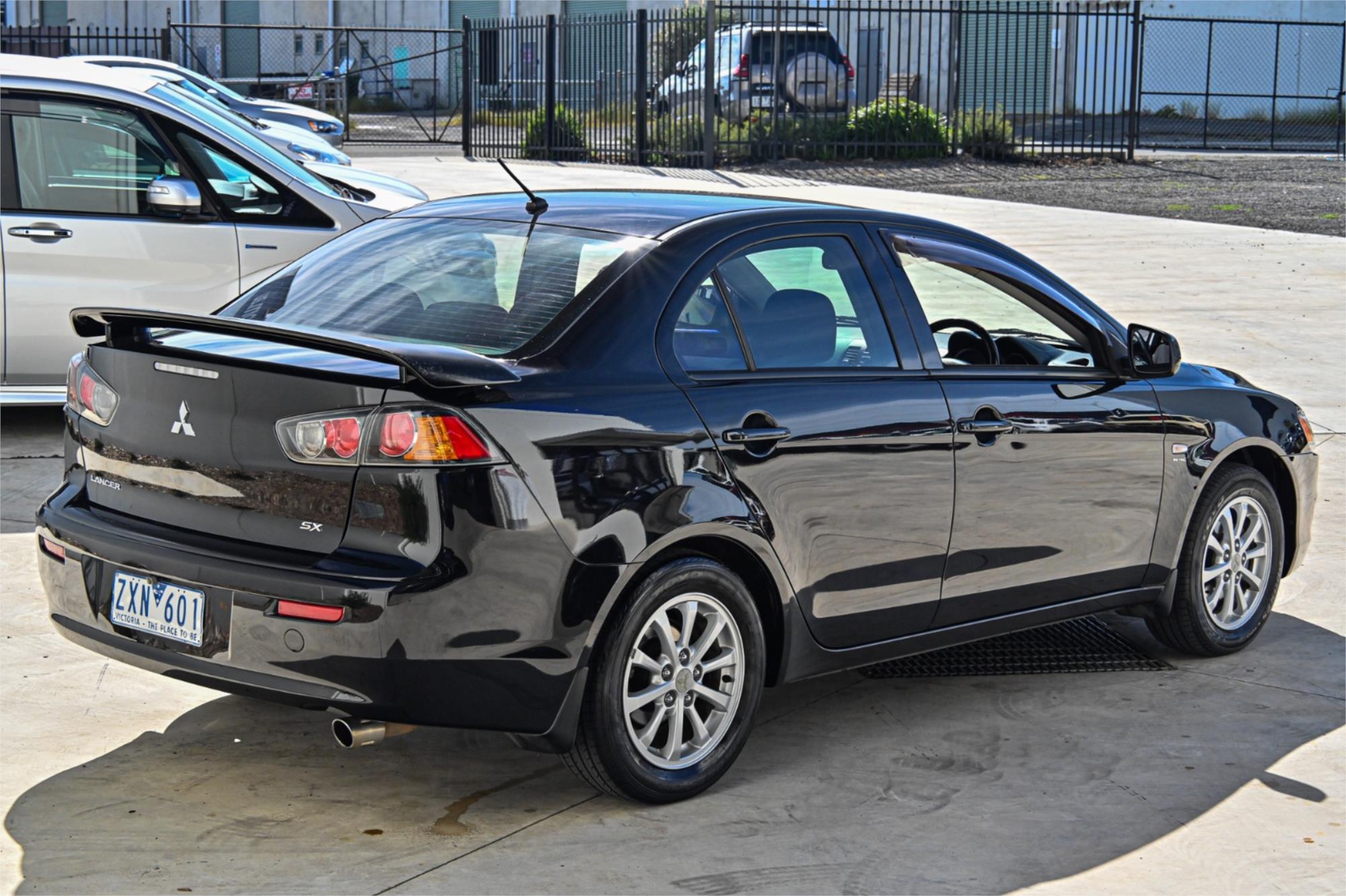 2010 MITSUBISHI LANCER CJ SX CONSTANTLY VARIABLE TRANSMISSION SEDAN