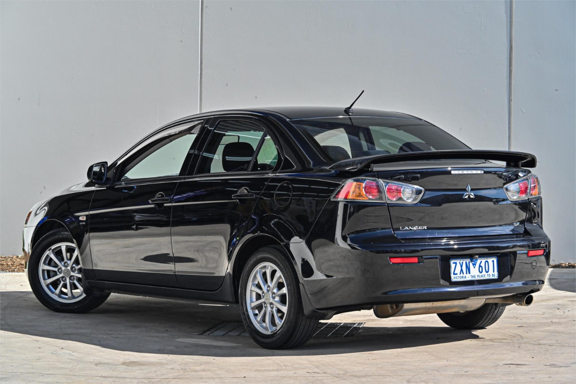 2010 MITSUBISHI LANCER CJ SX CONSTANTLY VARIABLE TRANSMISSION SEDAN