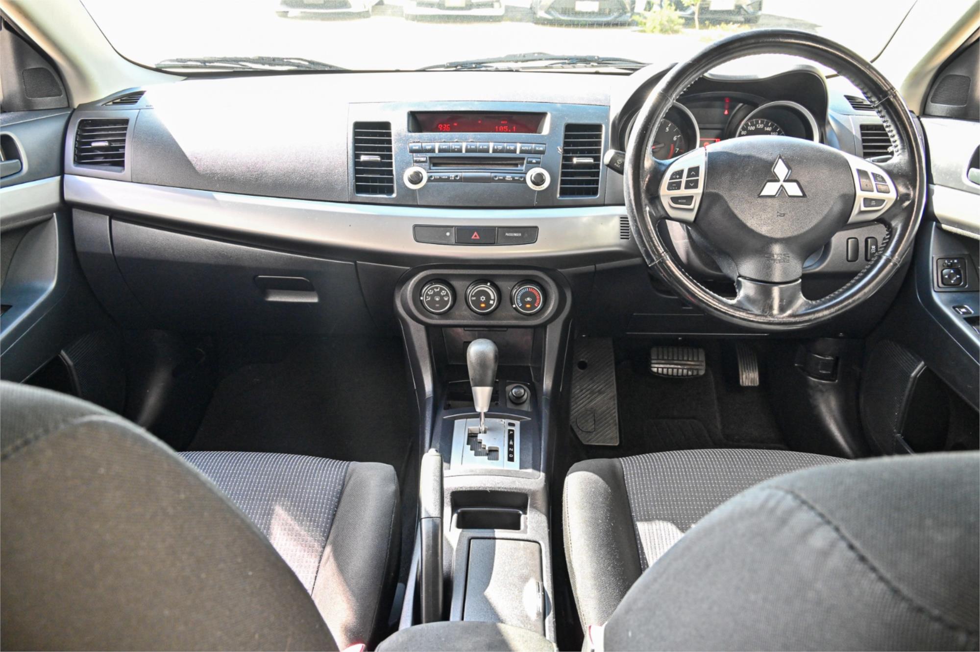 2010 MITSUBISHI LANCER CJ SX CONSTANTLY VARIABLE TRANSMISSION SEDAN