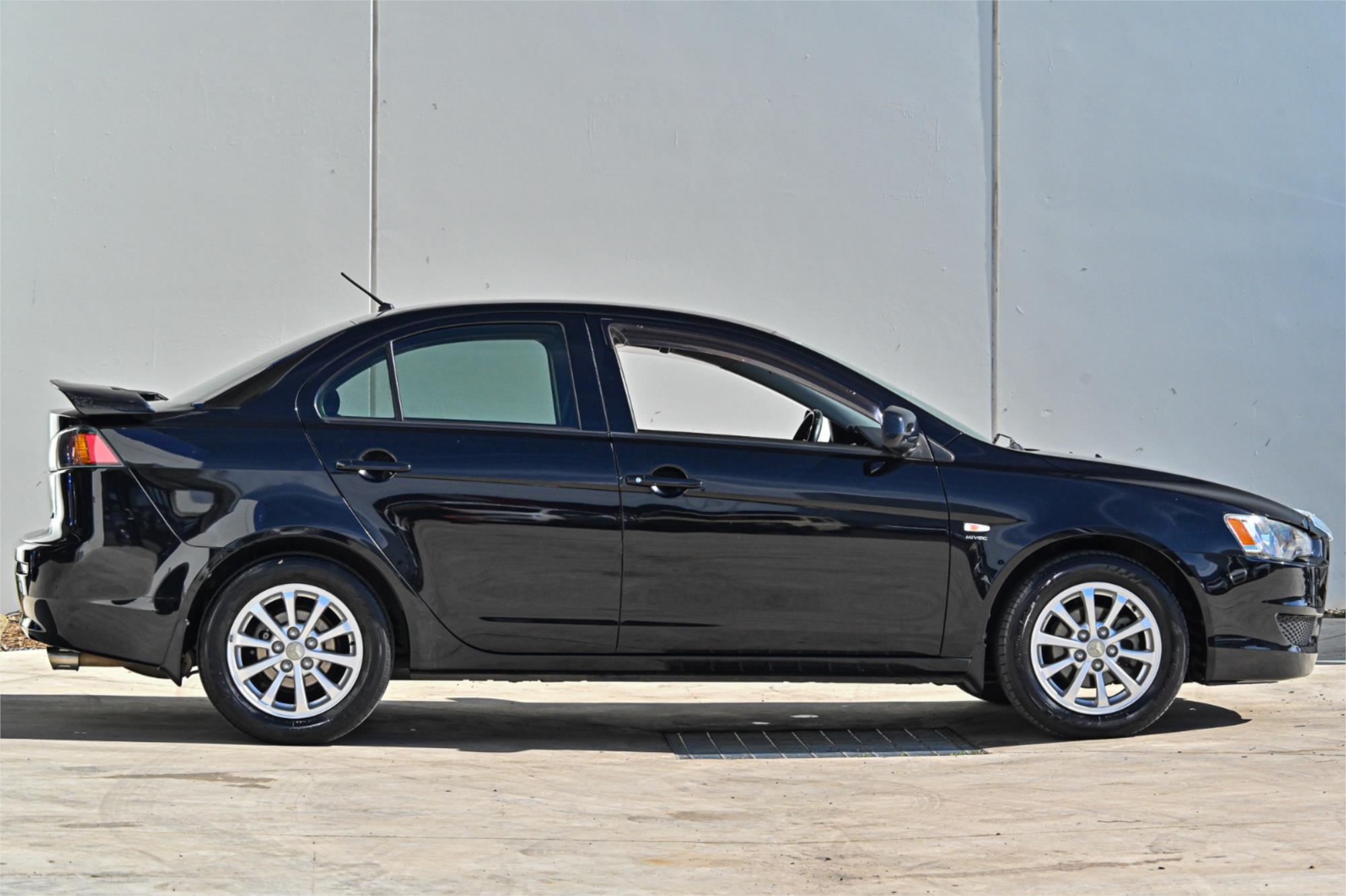 2010 MITSUBISHI LANCER CJ SX CONSTANTLY VARIABLE TRANSMISSION SEDAN