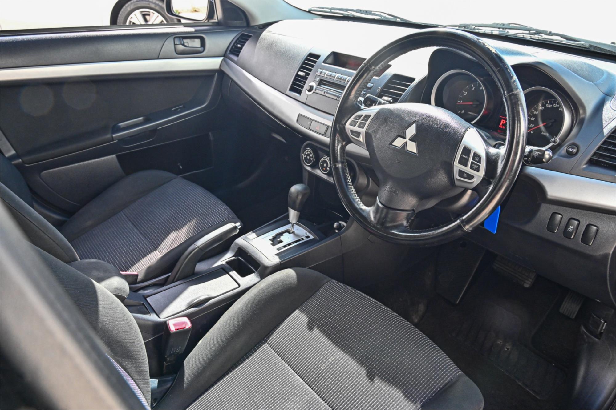 2010 MITSUBISHI LANCER CJ SX CONSTANTLY VARIABLE TRANSMISSION SEDAN