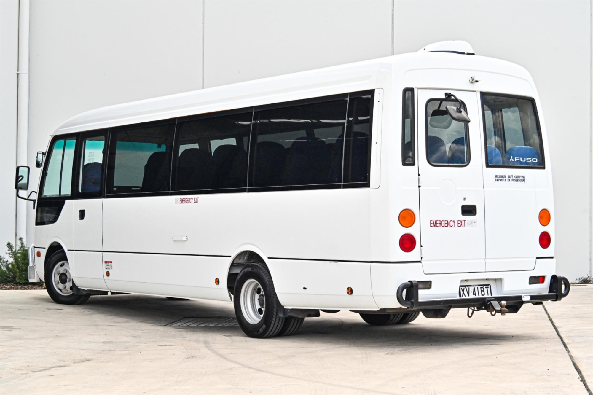 2018 MITSUBISHI FUSO ROSA BE64D DELUXE 6 SP AUTOMATIC BUS