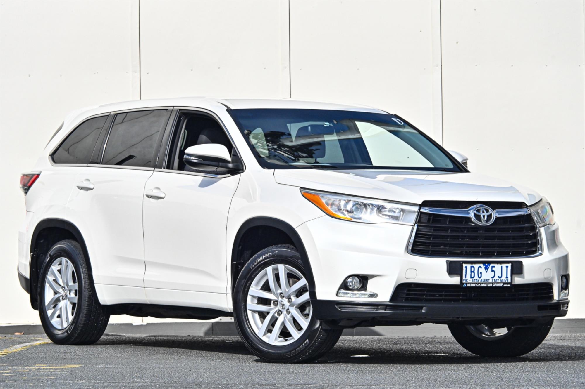 2014 TOYOTA KLUGER GSU50R GRANDE (4x2) 6 SP AUTOMATIC 4D WAGON