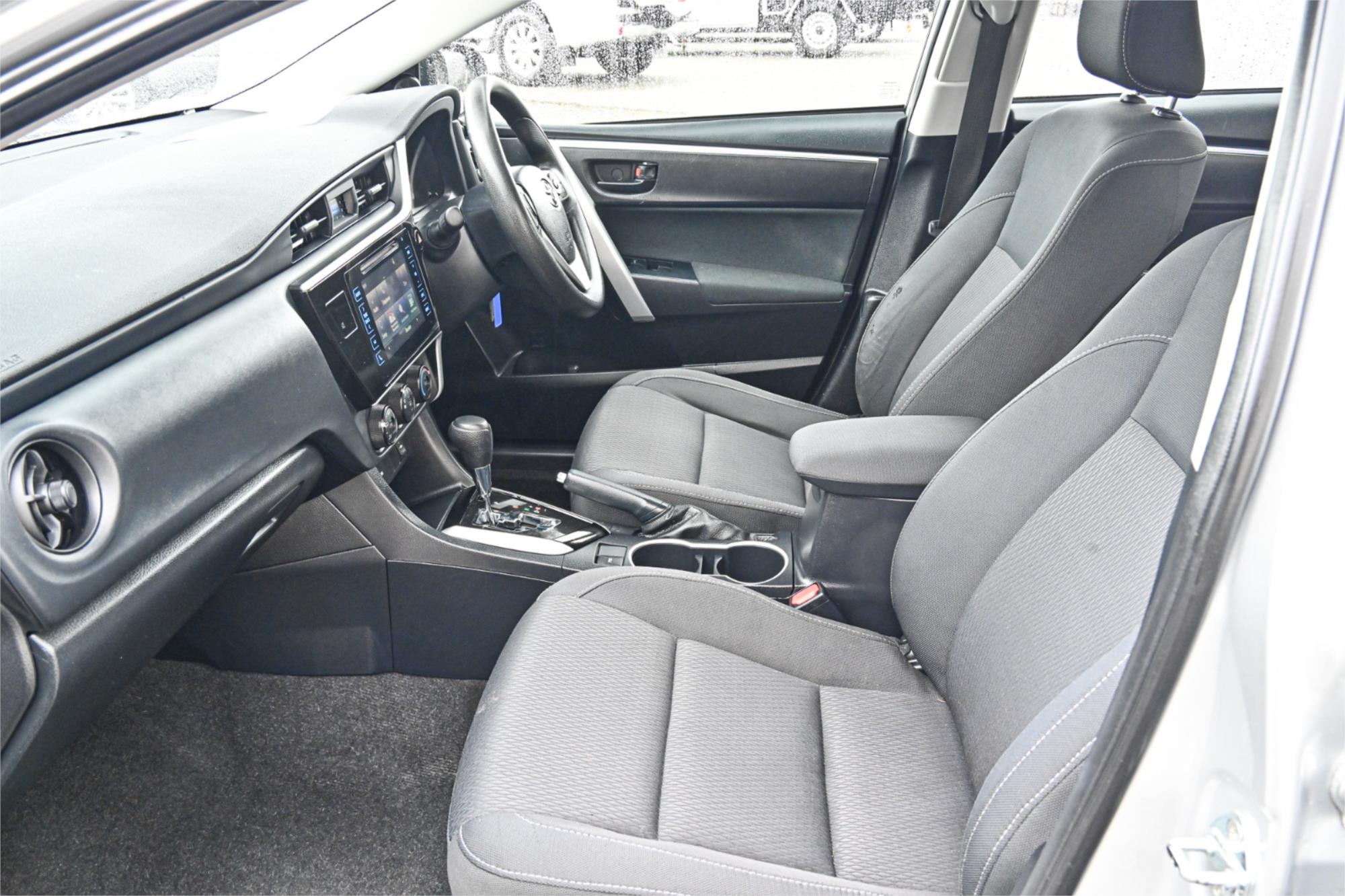 2017 TOYOTA COROLLA ZRE172R ASCENT CVT AUTO 7 SP SEQUENTIAL 4D SEDAN