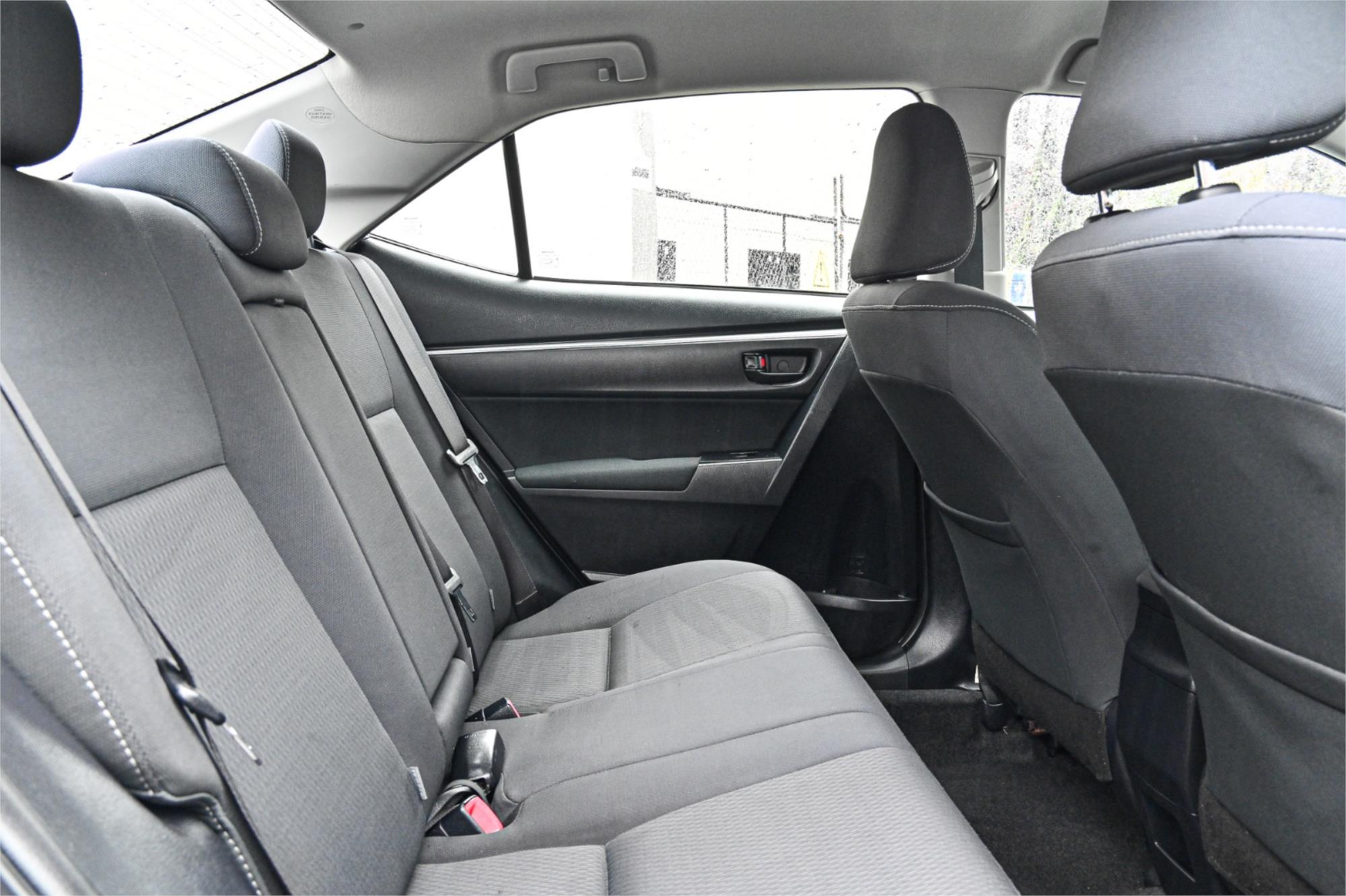 2017 TOYOTA COROLLA ZRE172R ASCENT CVT AUTO 7 SP SEQUENTIAL 4D SEDAN
