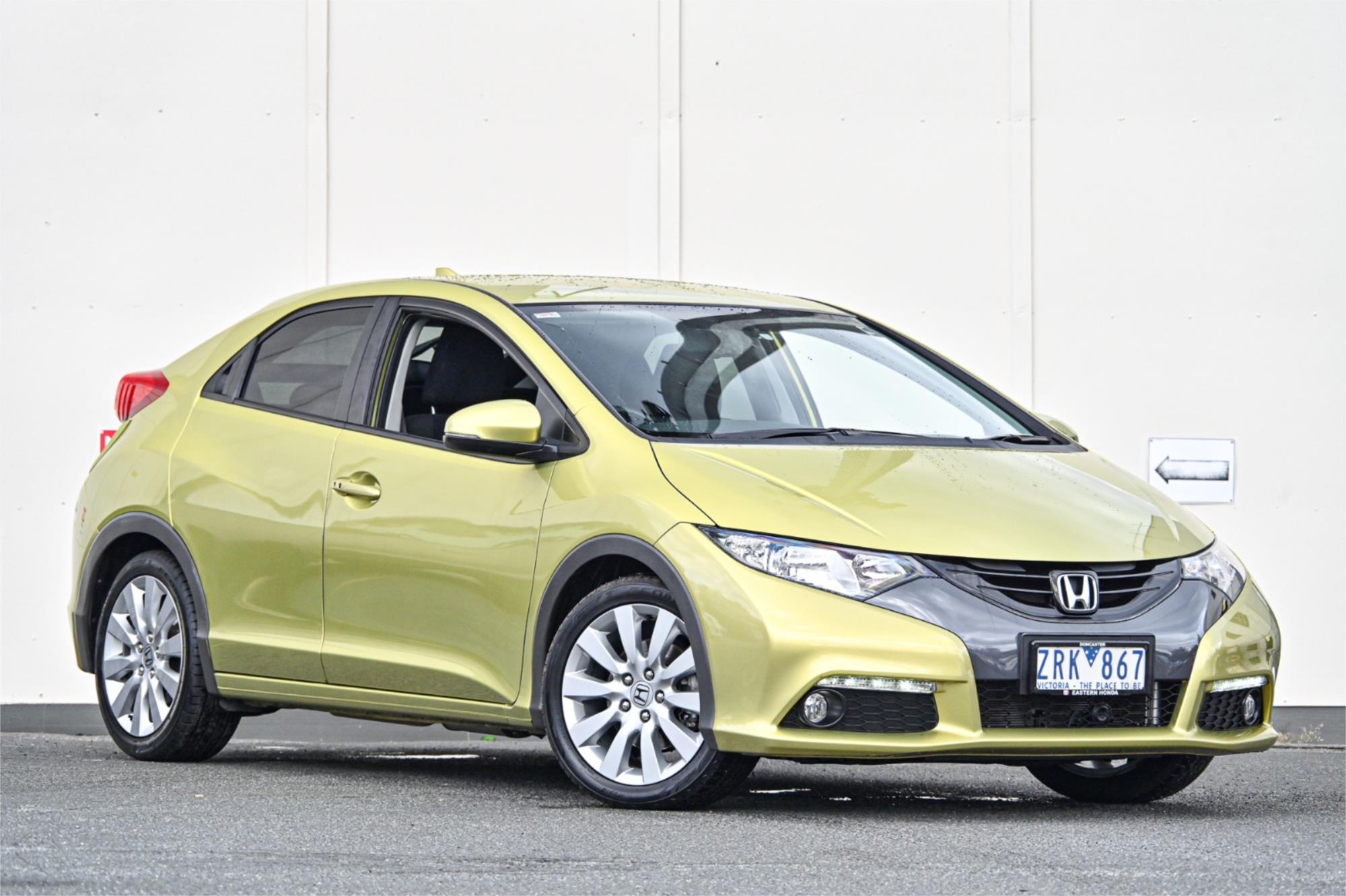 2013 HONDA CIVIC FK MY13 VTi-L 5 SP AUTOMATIC 5D HATCHBACK