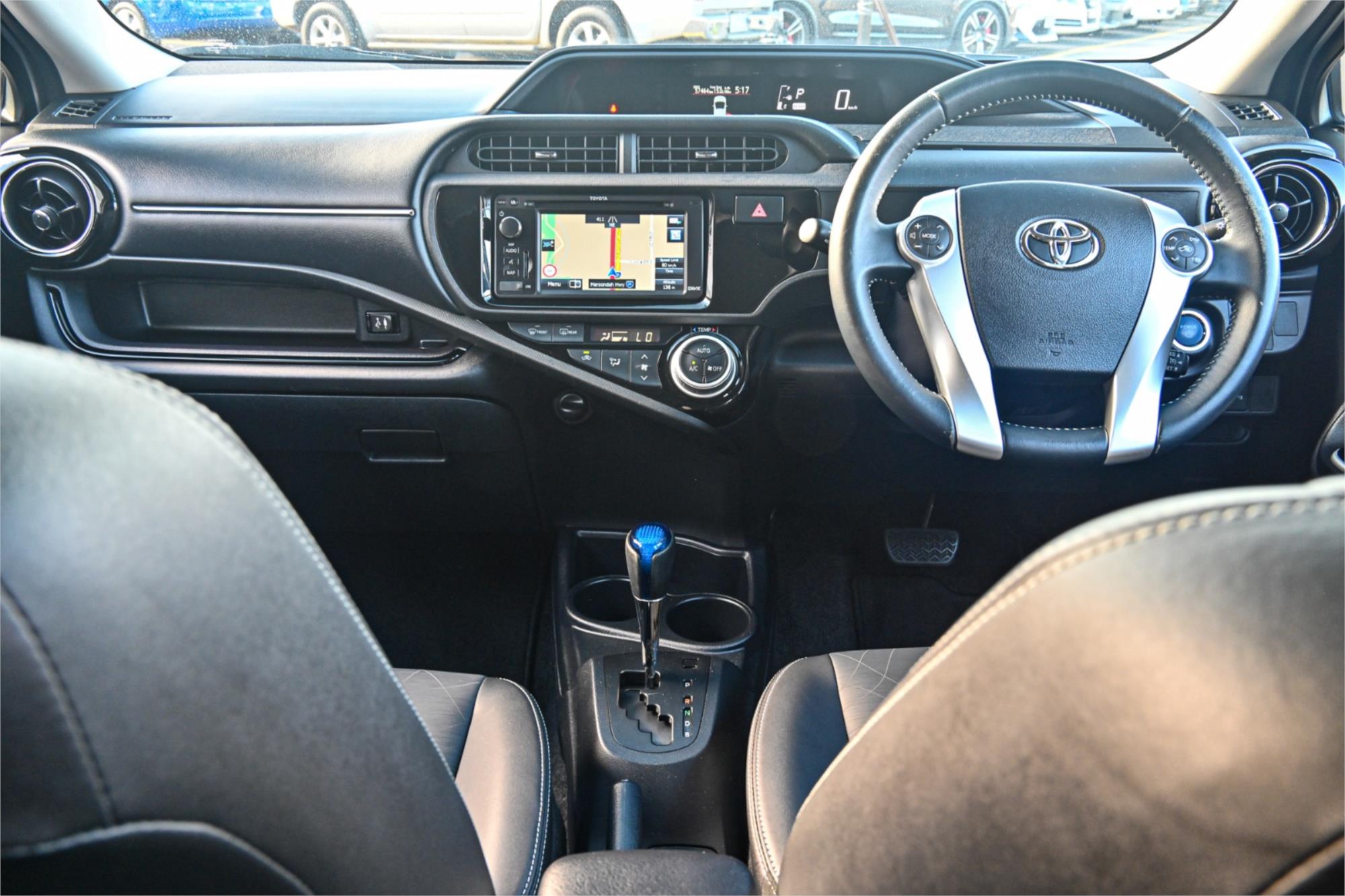 2016 TOYOTA PRIUS-C NHP10R MY15 HYBRID CONTINUOUS VARIABLE 5D HATCHBACK