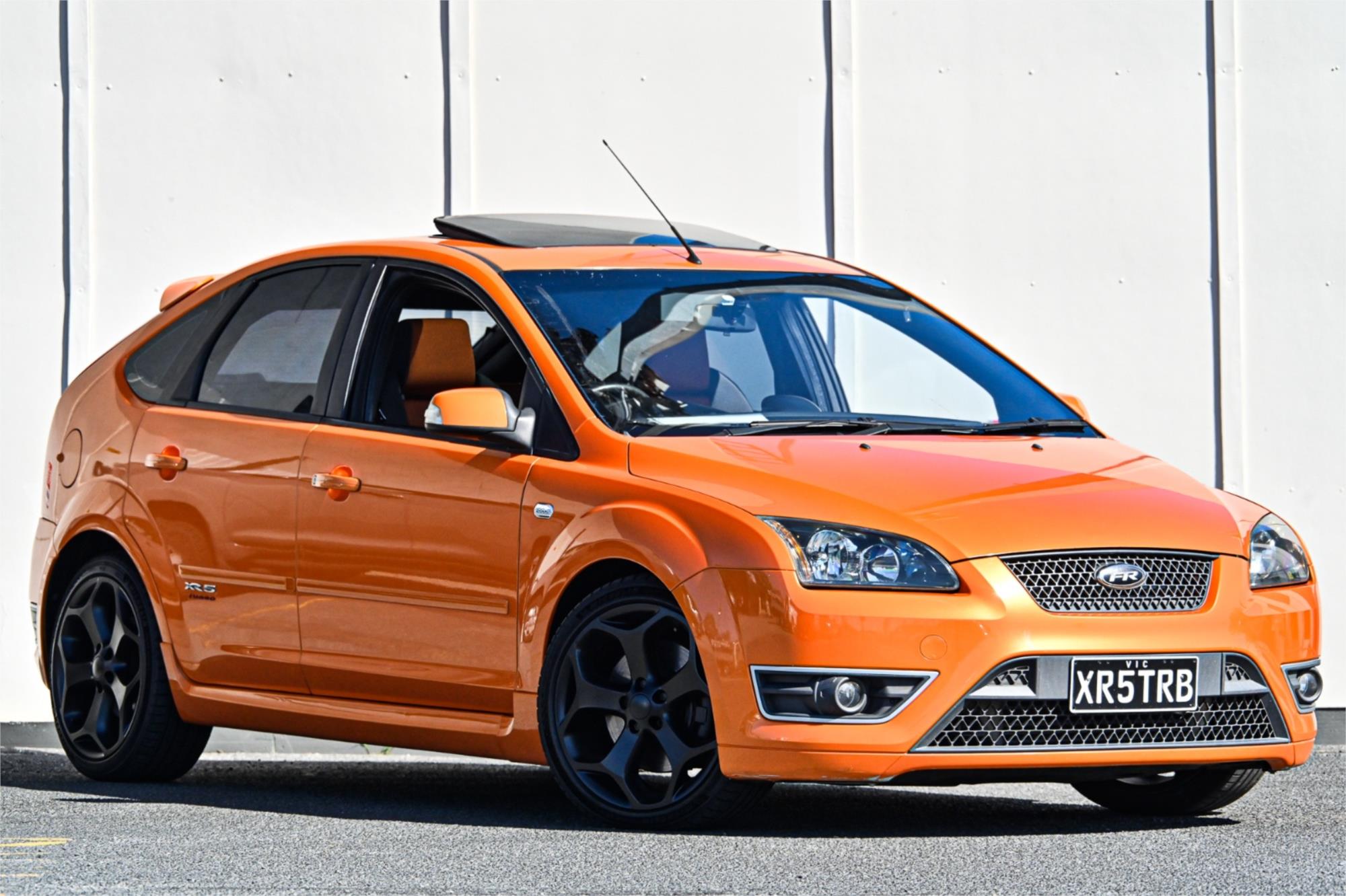 2007 FORD FOCUS LT XR5 TURBO 6 SP MANUAL 5D HATCHBACK