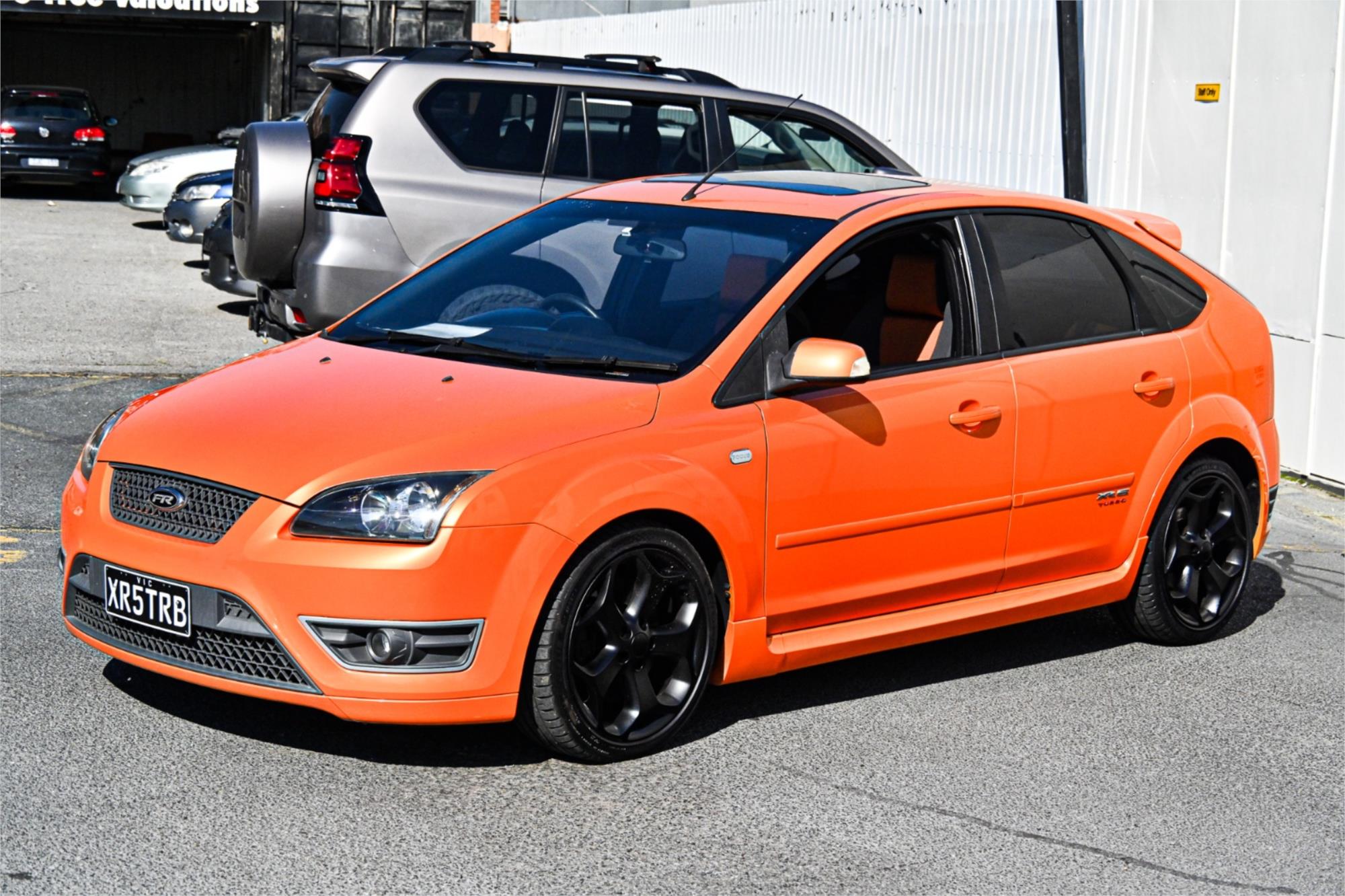 2007 FORD FOCUS LT XR5 TURBO 6 SP MANUAL 5D HATCHBACK