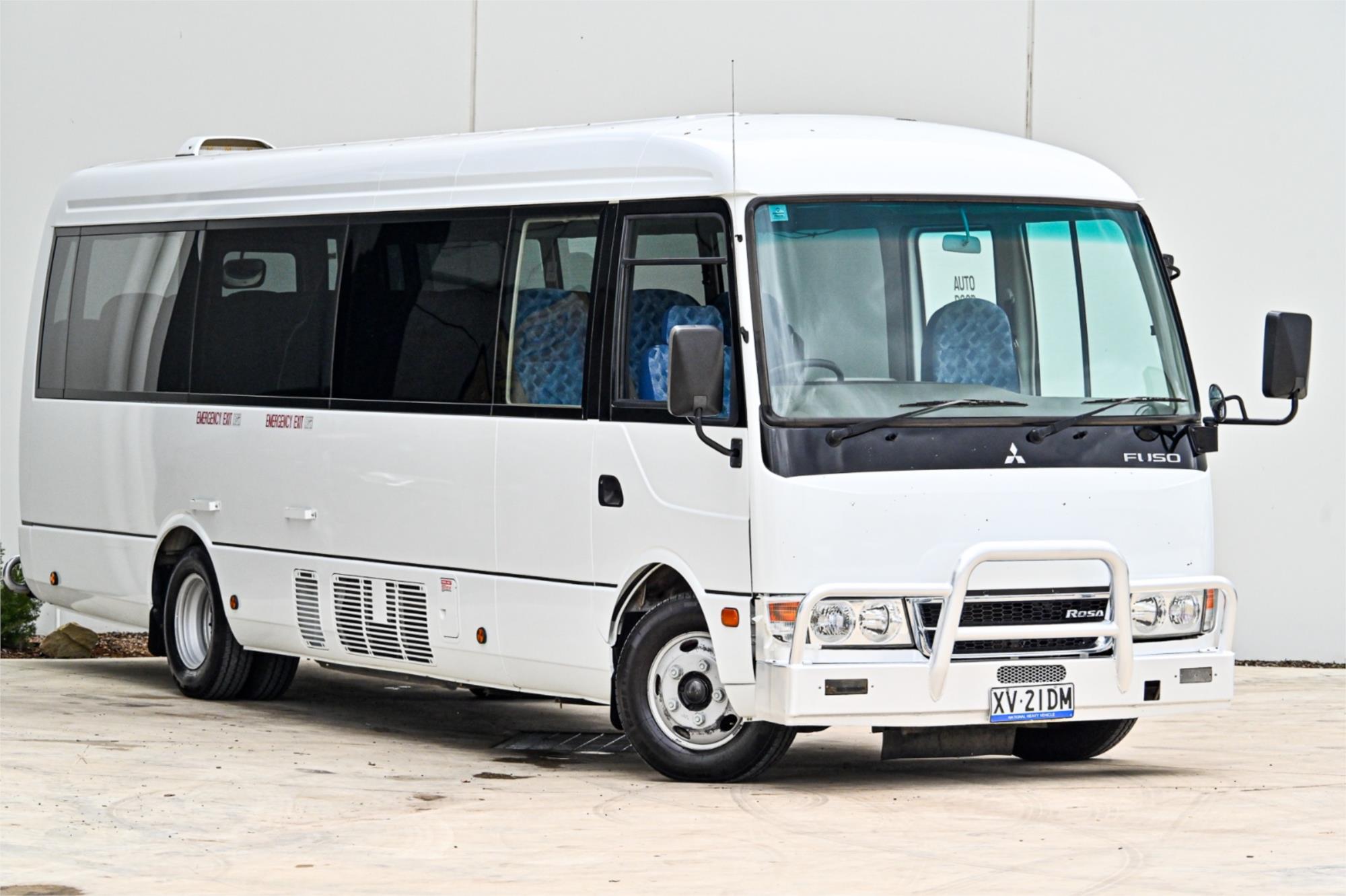 2018 MITSUBISHI FUSO ROSA BE64D DELUXE 6 SP AUTOMATIC BUS