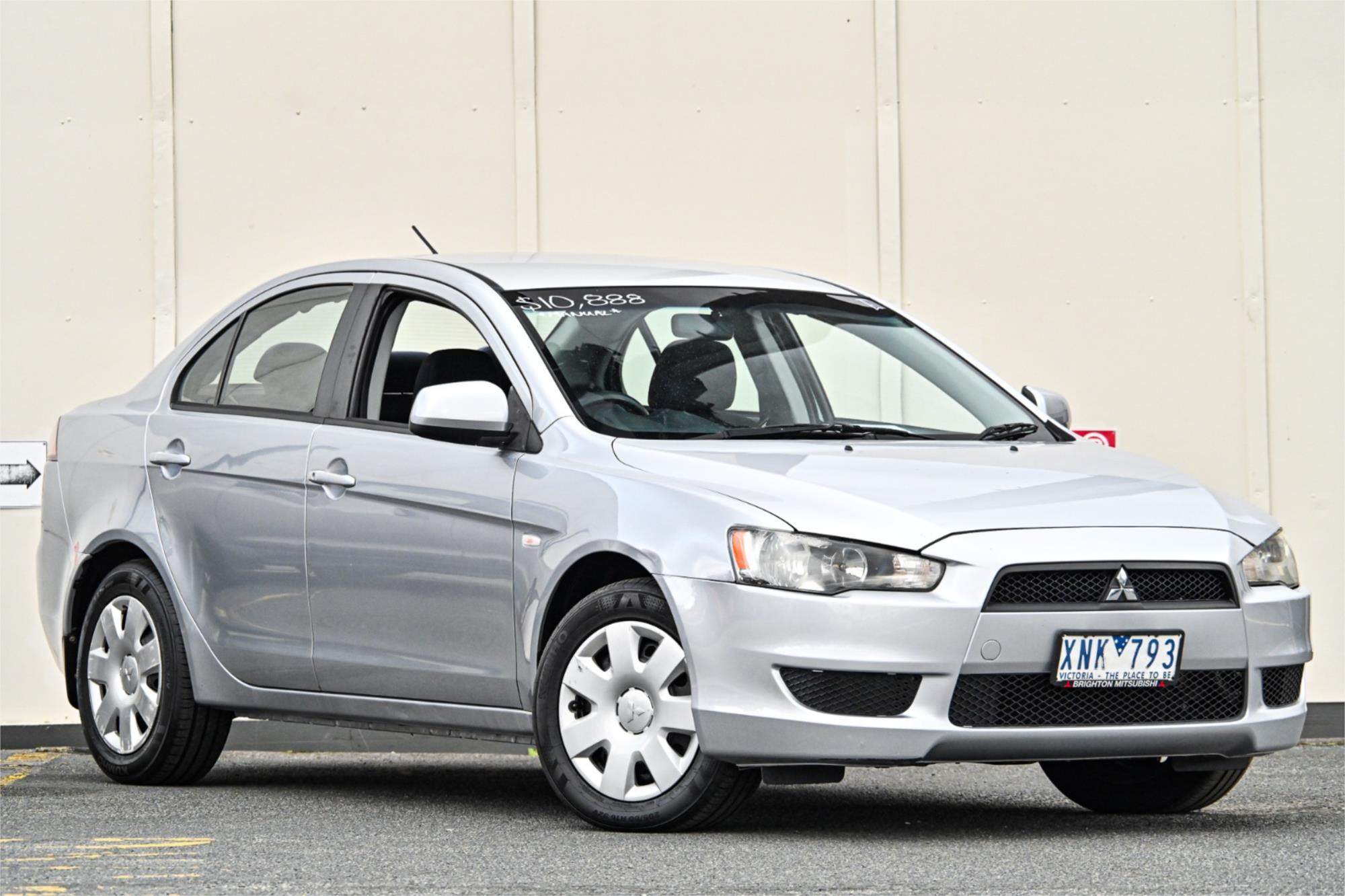 2009 MITSUBISHI LANCER CJ MY09 ES 5 SP MANUAL 4D SEDAN