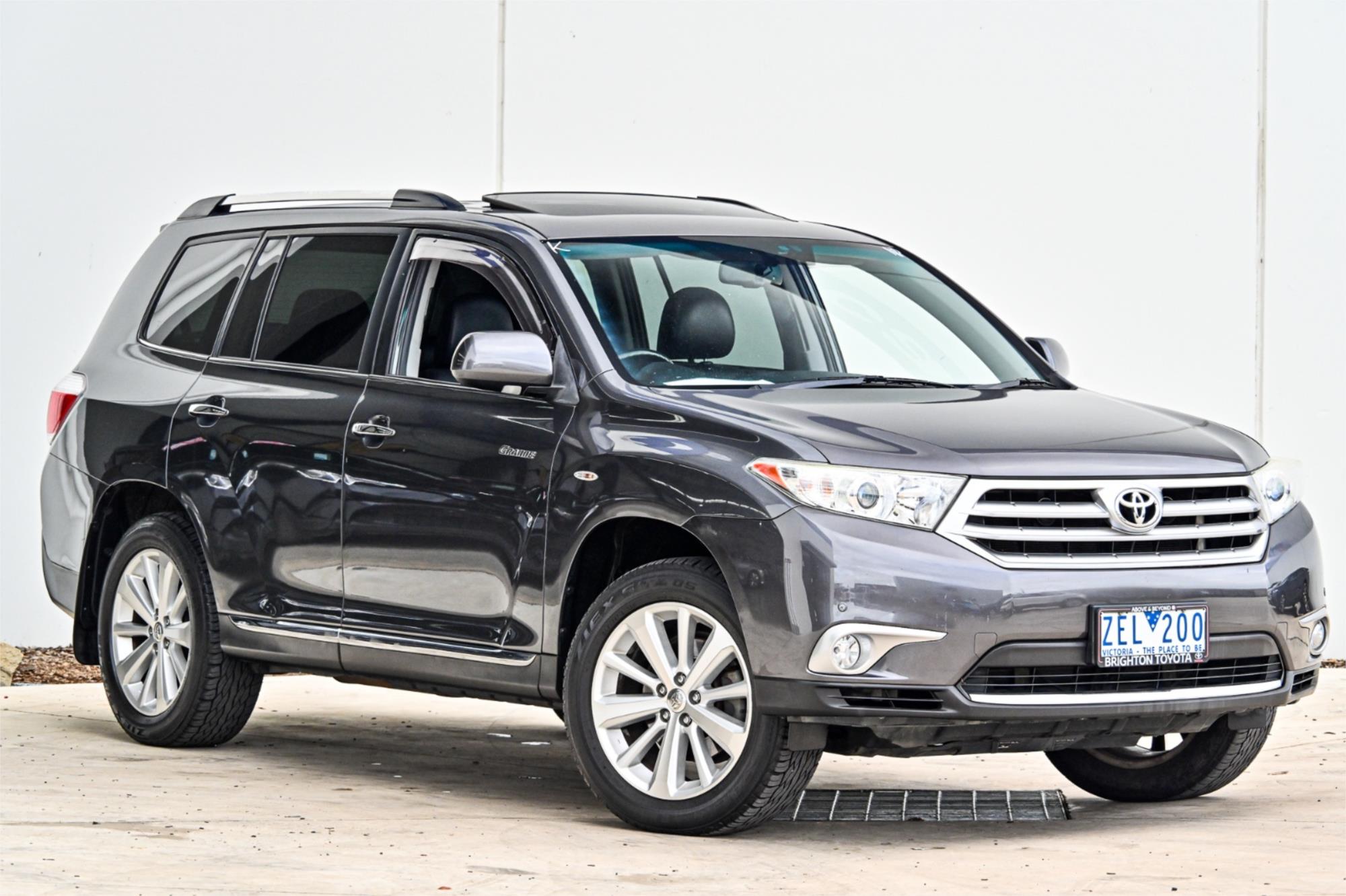 2012 TOYOTA KLUGER GSU45R MY11 UPGRADE GRANDE (4x4) 5 SP AUTOMATIC 4D WAGON