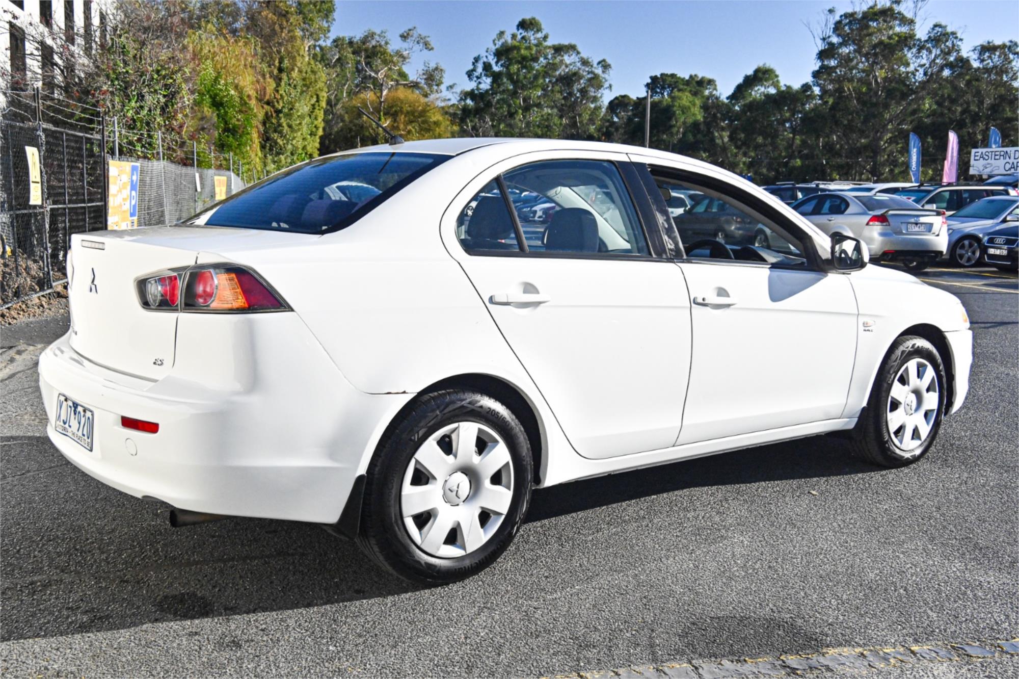 2009 MITSUBISHI LANCER CJ MY09 ES CVT AUTO 6 SP SEQUENTIAL 4D SEDAN