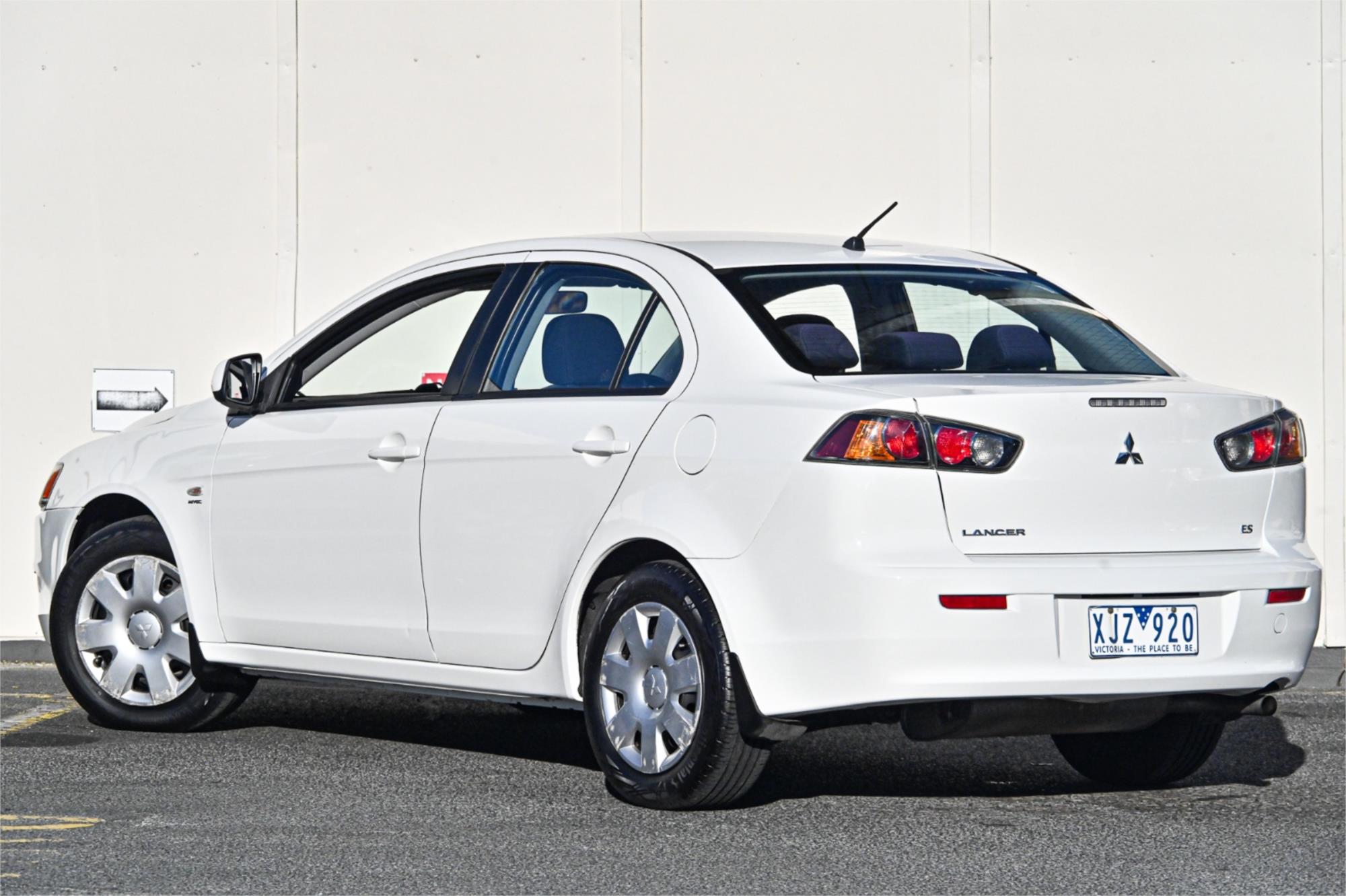 2009 MITSUBISHI LANCER CJ MY09 ES CVT AUTO 6 SP SEQUENTIAL 4D SEDAN