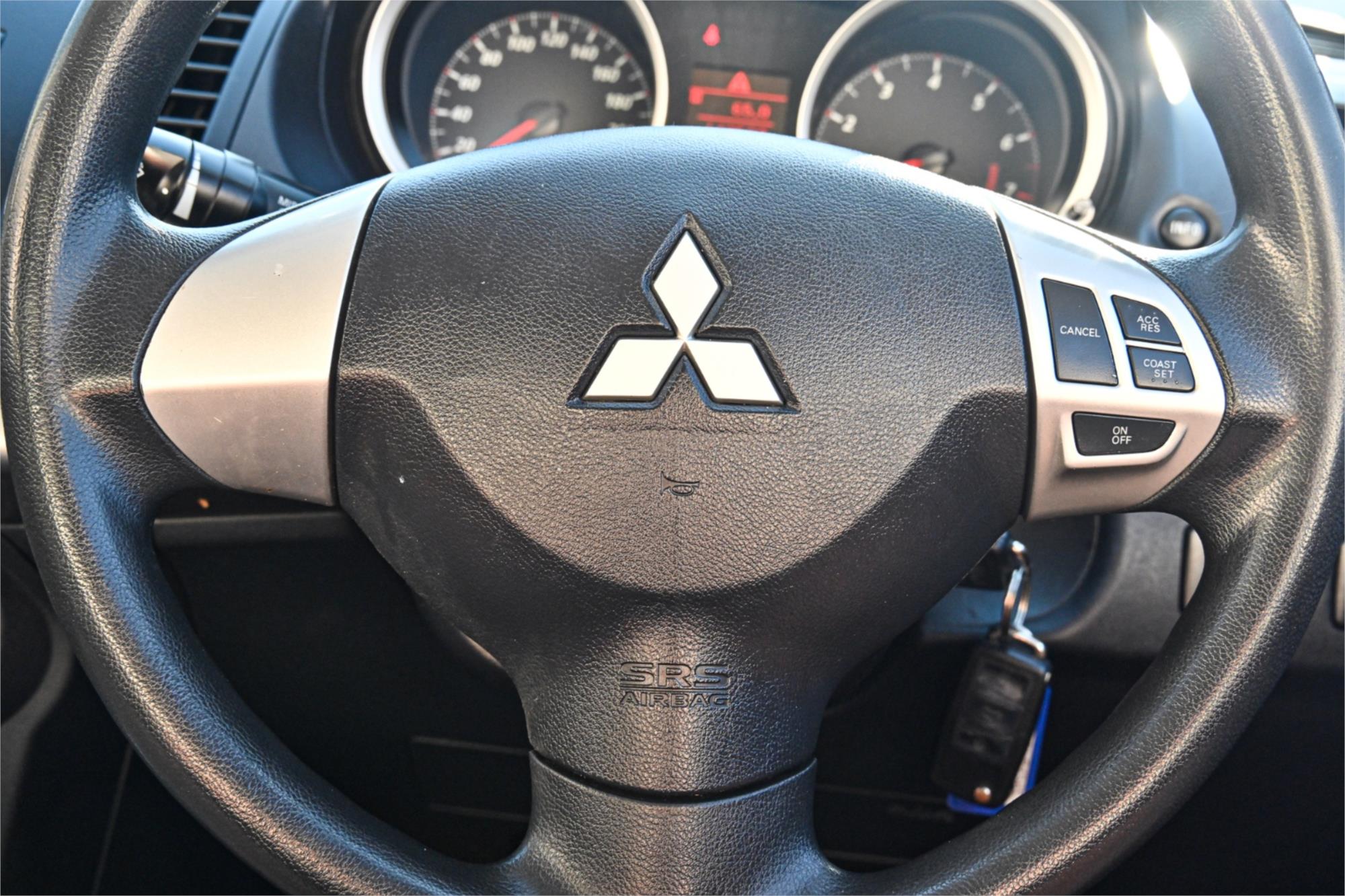 2009 MITSUBISHI LANCER CJ MY09 ES CVT AUTO 6 SP SEQUENTIAL 4D SEDAN