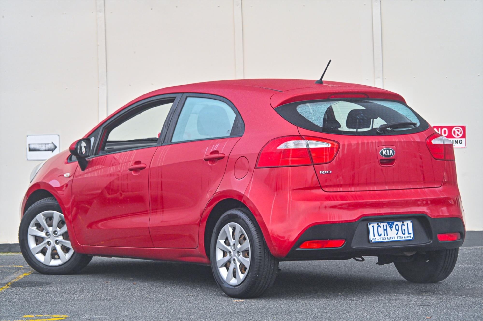 2014 KIA RIO UB MY14 S 4 SP AUTOMATIC 5D HATCHBACK