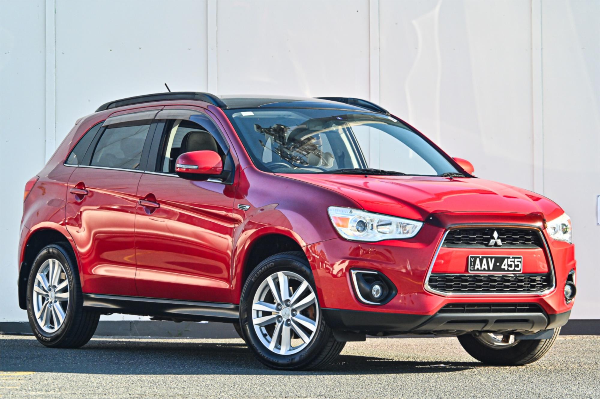 2013 MITSUBISHI ASX XB MY13 ASPIRE (2WD) CONTINUOUS VARIABLE 4D WAGON