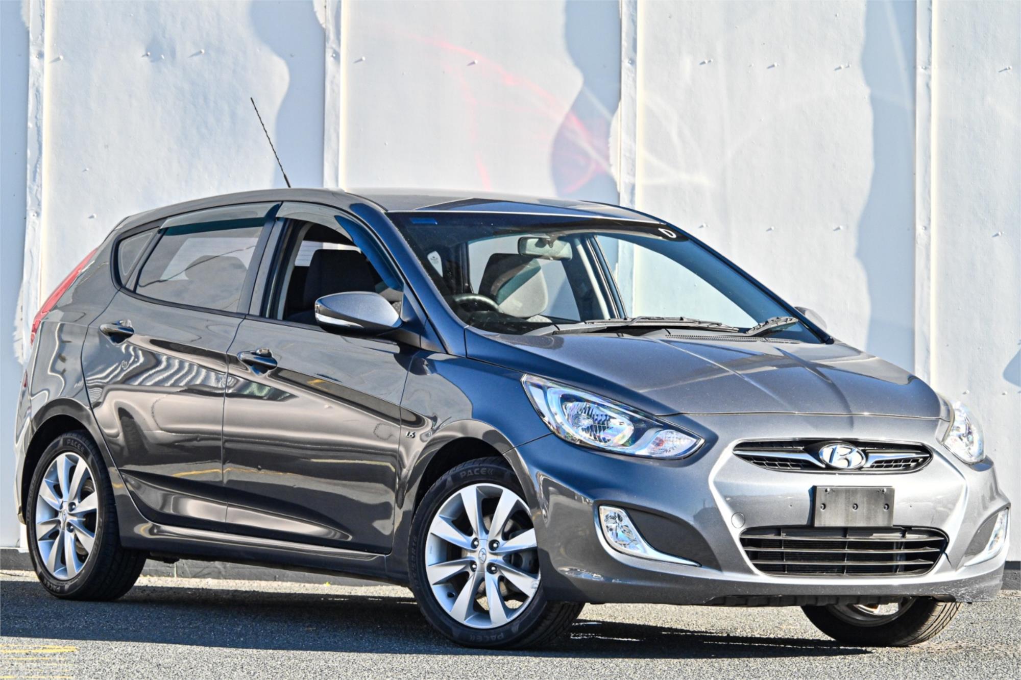 2012 HYUNDAI ACCENT RB ELITE 5 SP MANUAL 5D HATCHBACK