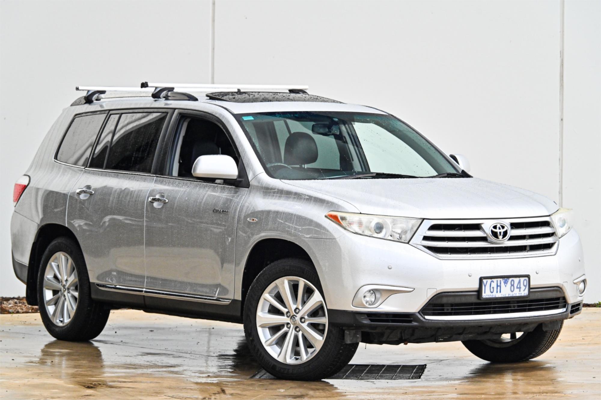 2010 TOYOTA KLUGER GSU40R GRANDE (FWD) 5 SP AUTOMATIC 4D WAGON