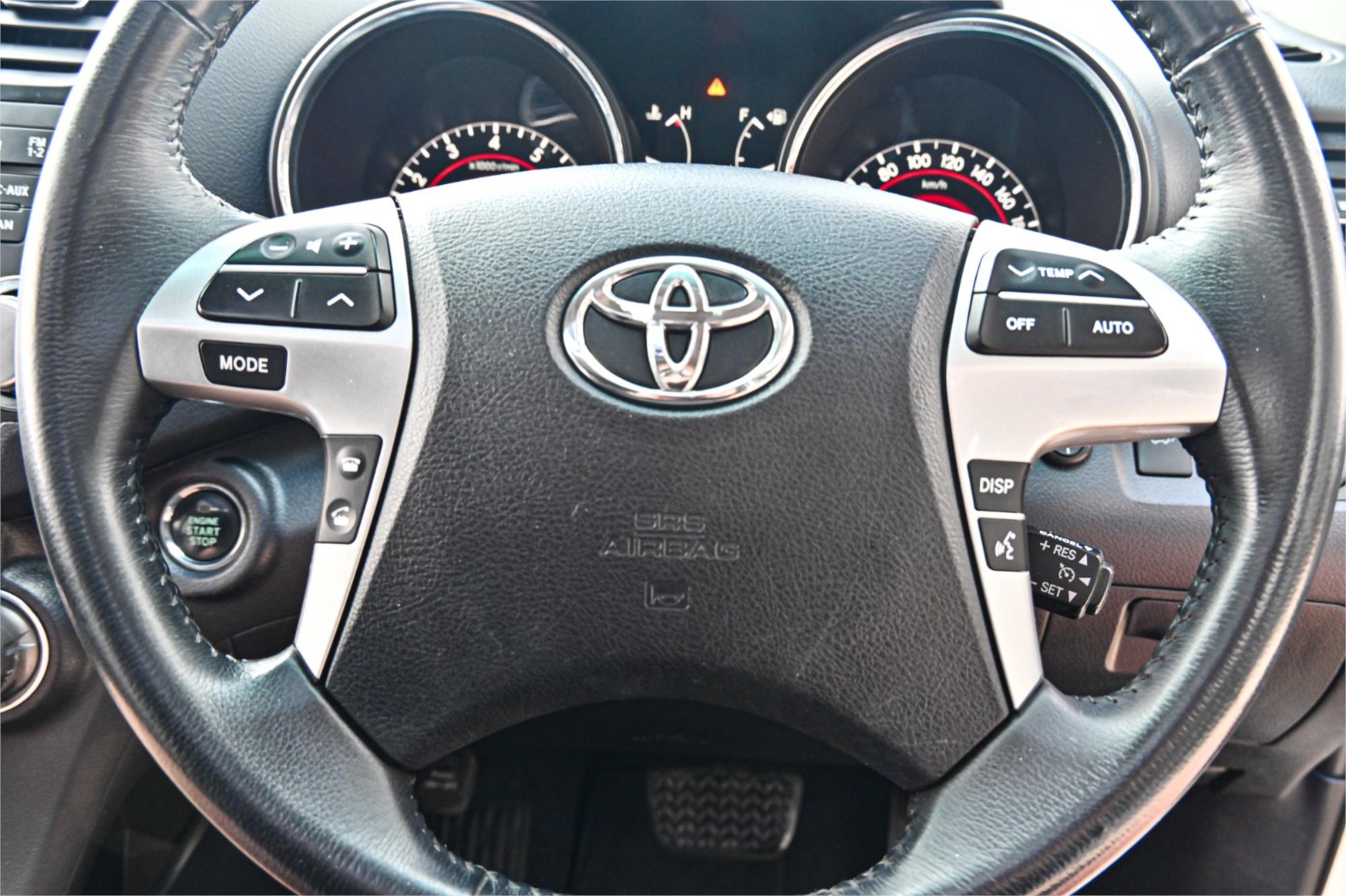 2010 TOYOTA KLUGER GSU40R GRANDE (FWD) 5 SP AUTOMATIC 4D WAGON