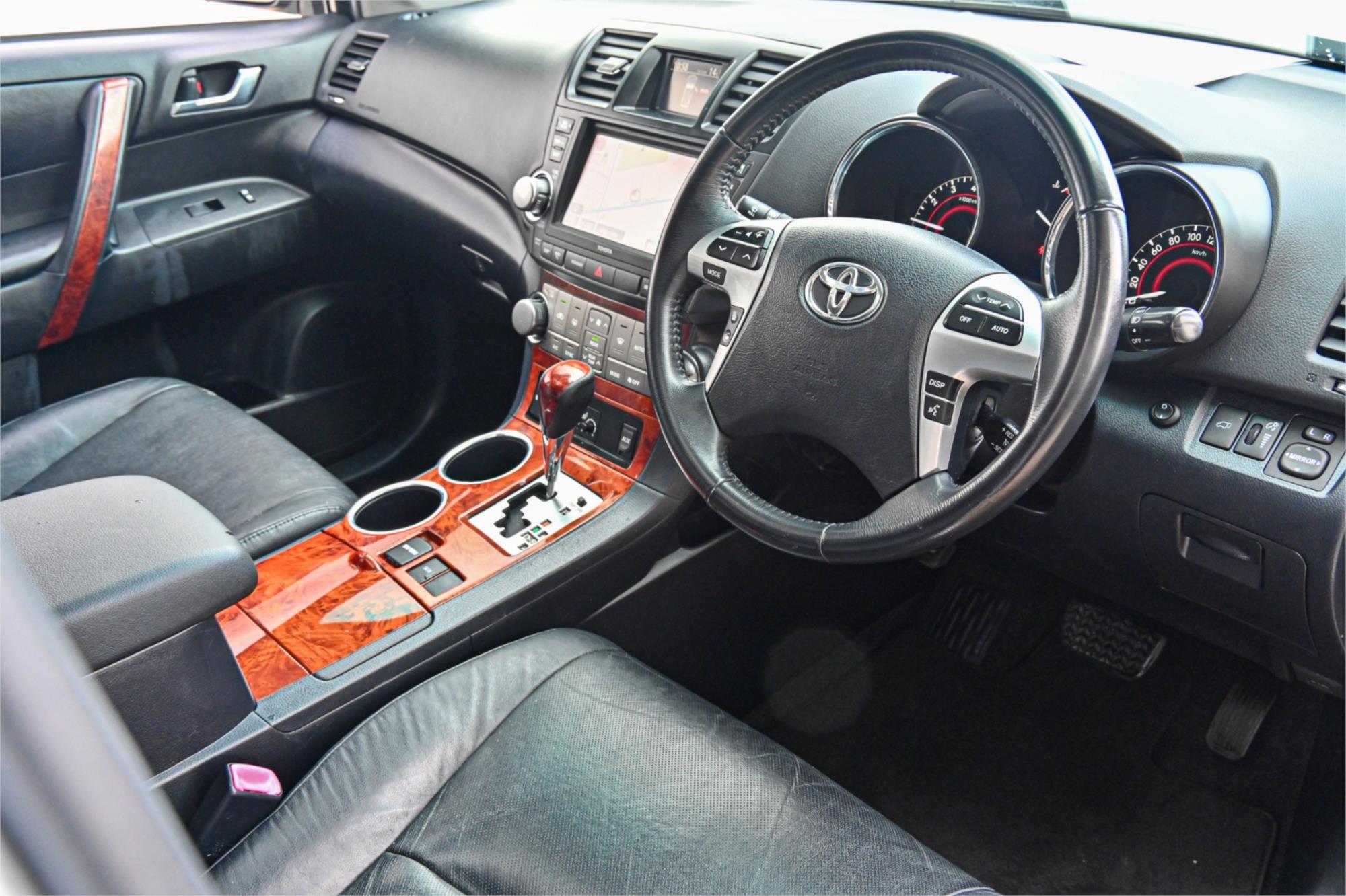 2010 TOYOTA KLUGER GSU40R GRANDE (FWD) 5 SP AUTOMATIC 4D WAGON