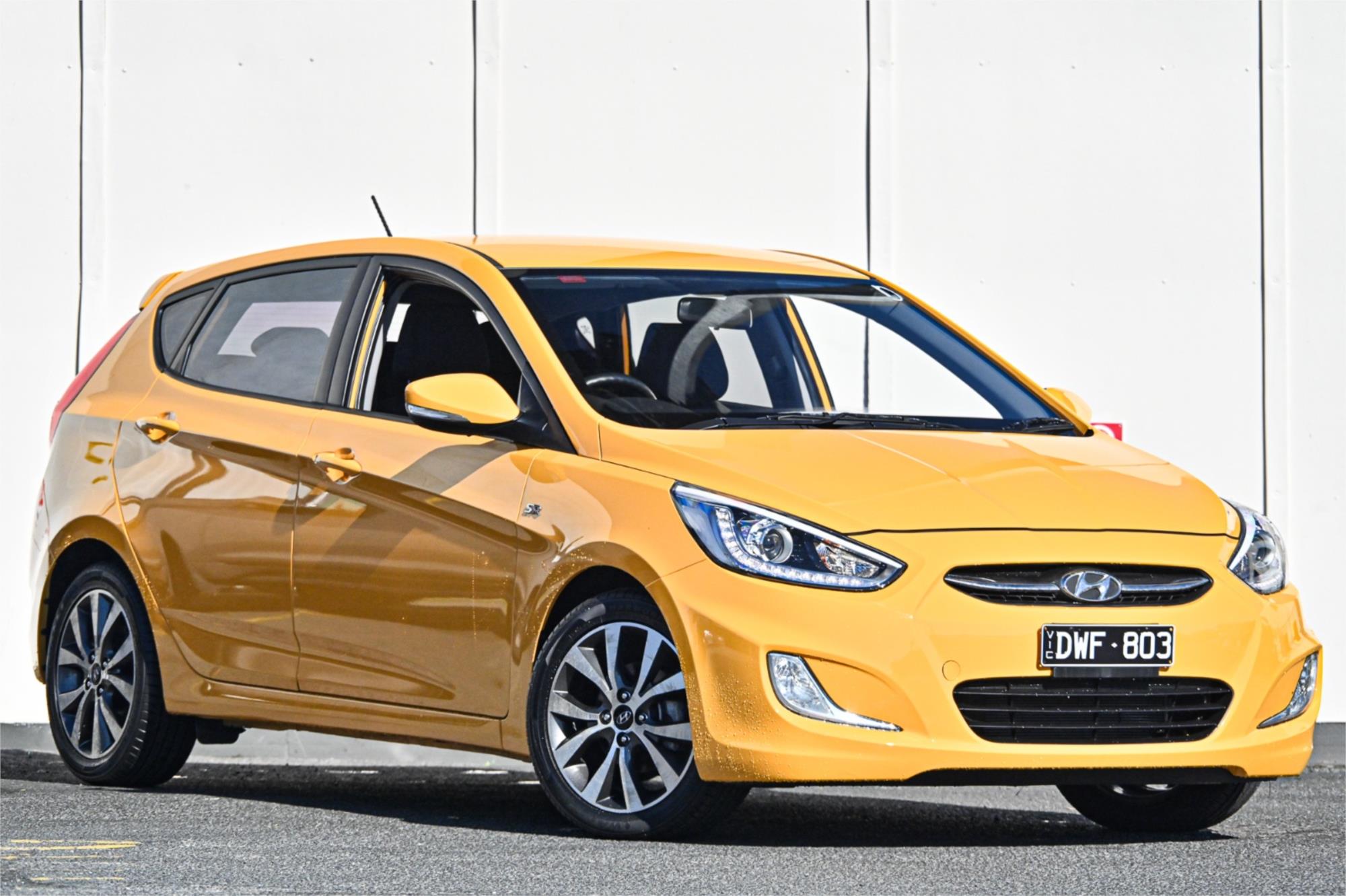 2016 HYUNDAI ACCENT RB4 MY16 SR 6 SP AUTOMATIC 5D HATCHBACK