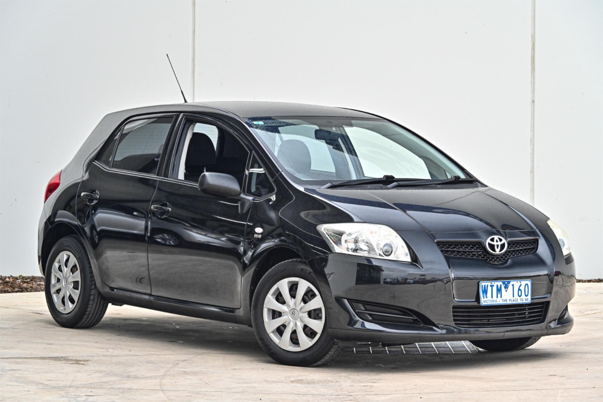 2008 TOYOTA COROLLA ZRE152R ASCENT 4 SP AUTOMATIC 5D HATCHBACK