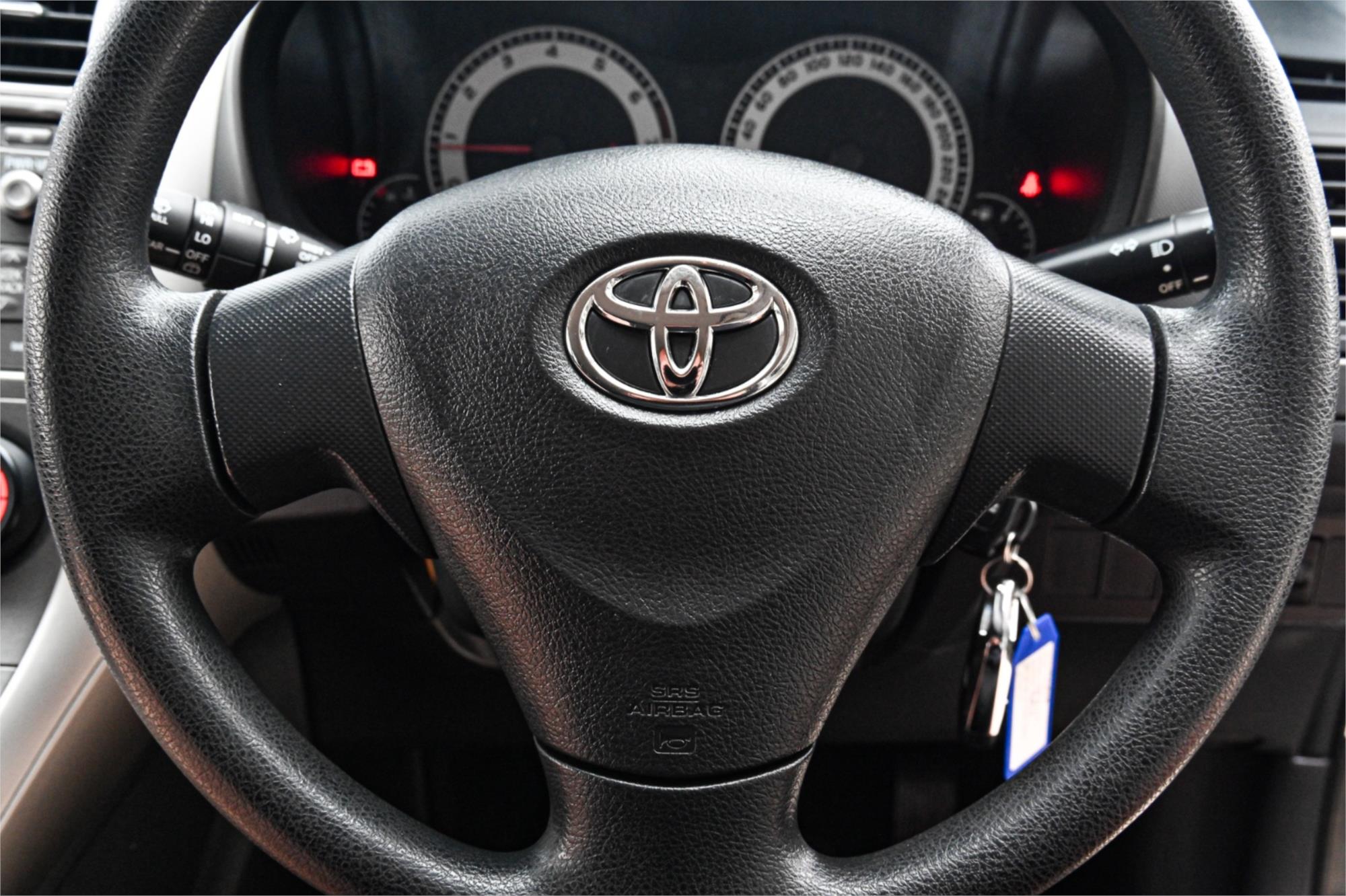 2008 TOYOTA COROLLA ZRE152R ASCENT 4 SP AUTOMATIC 5D HATCHBACK