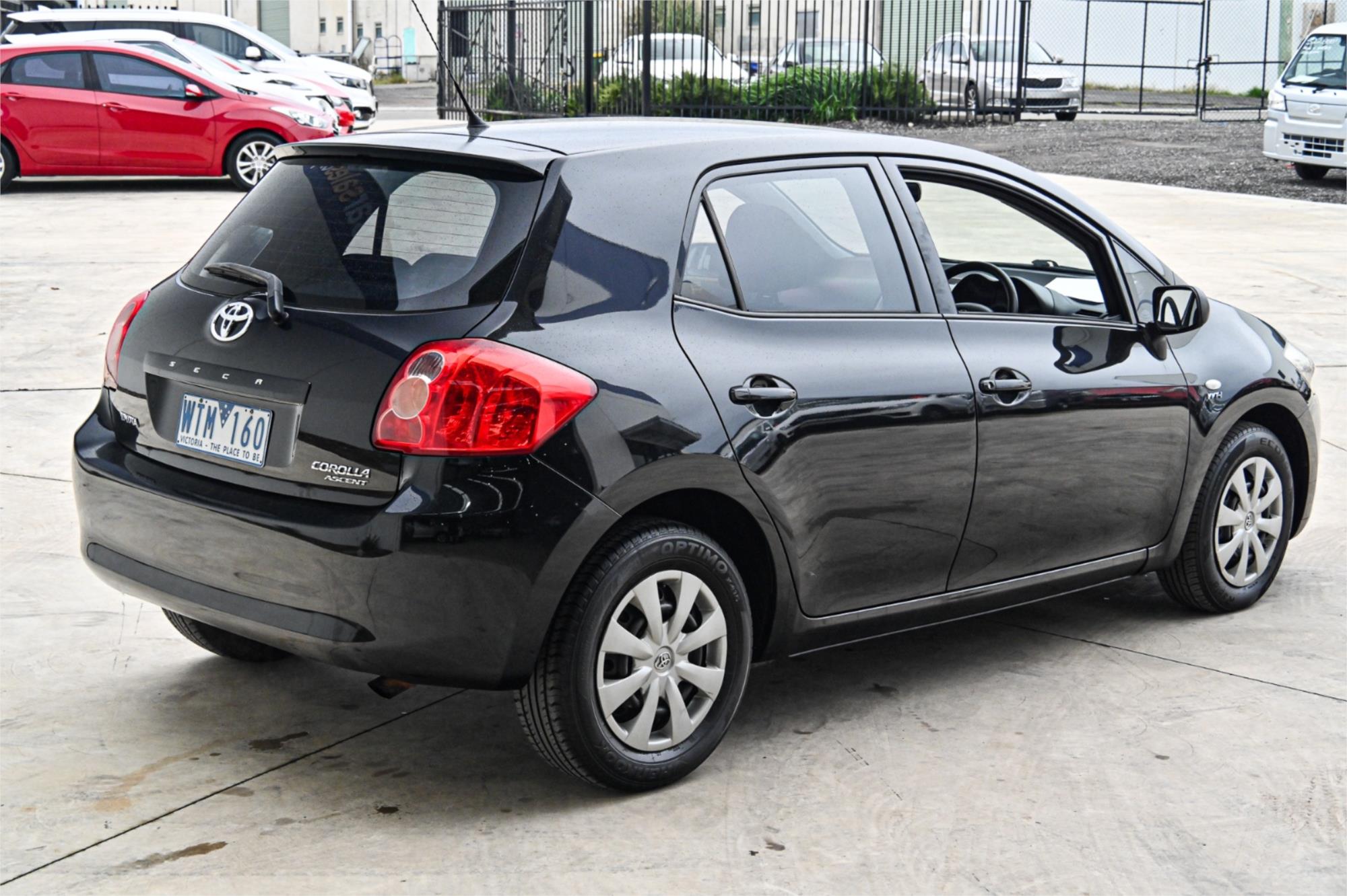 2008 TOYOTA COROLLA ZRE152R ASCENT 4 SP AUTOMATIC 5D HATCHBACK