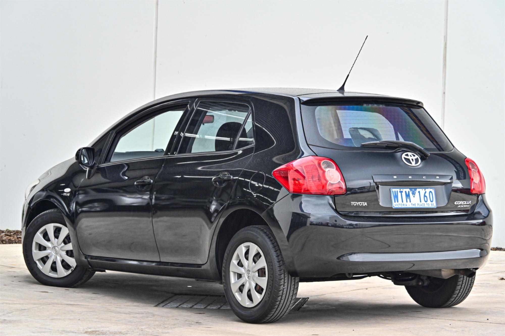 2008 TOYOTA COROLLA ZRE152R ASCENT 4 SP AUTOMATIC 5D HATCHBACK
