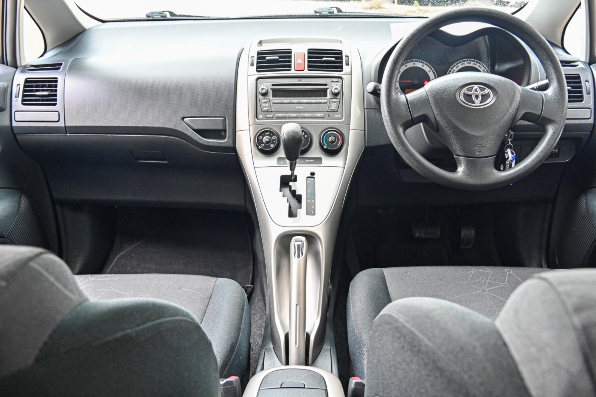 2008 TOYOTA COROLLA ZRE152R ASCENT 4 SP AUTOMATIC 5D HATCHBACK