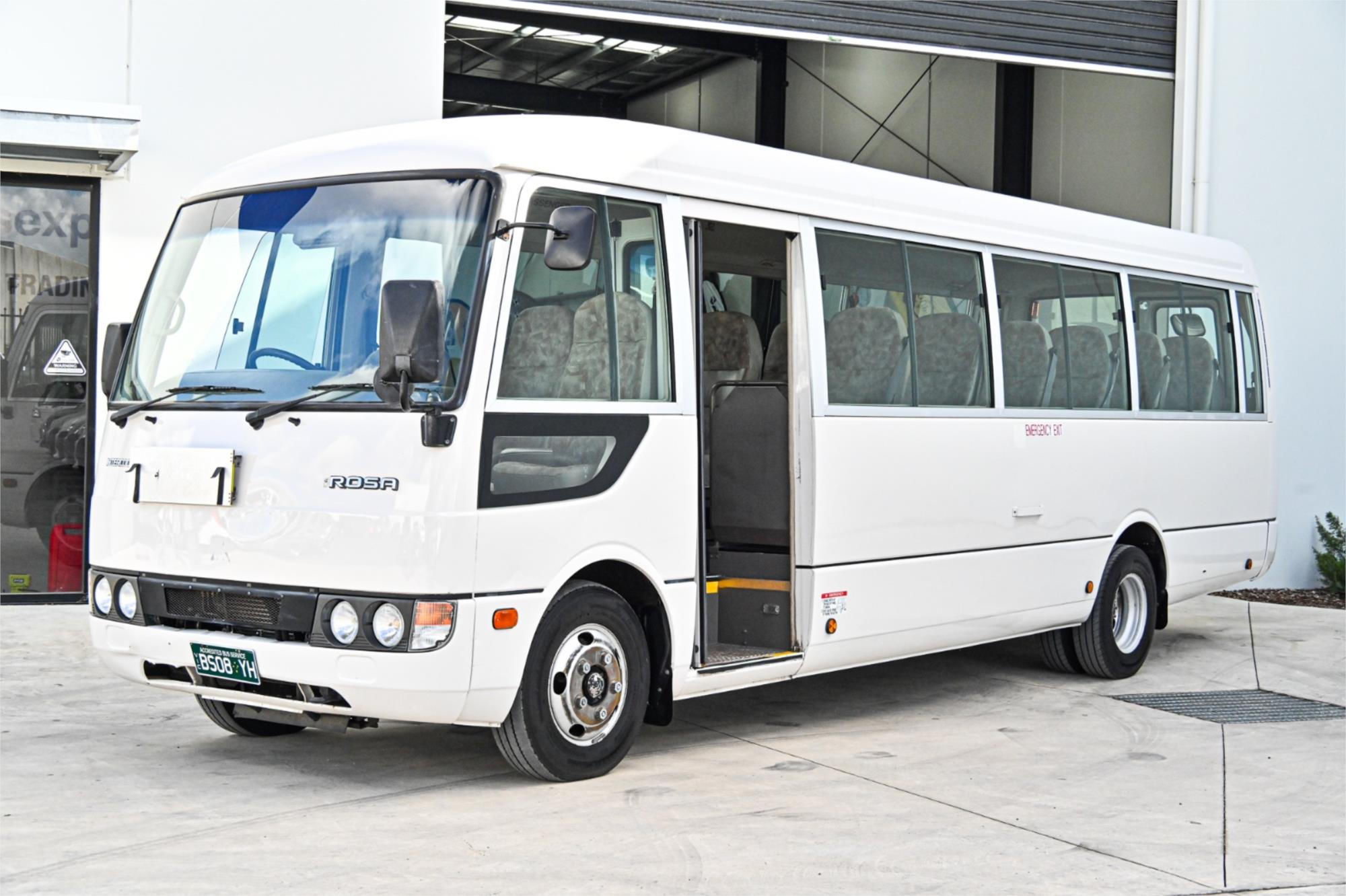2002 MITSUBISHI ROSA BE 649 BASE 5 SP MANUAL BUS