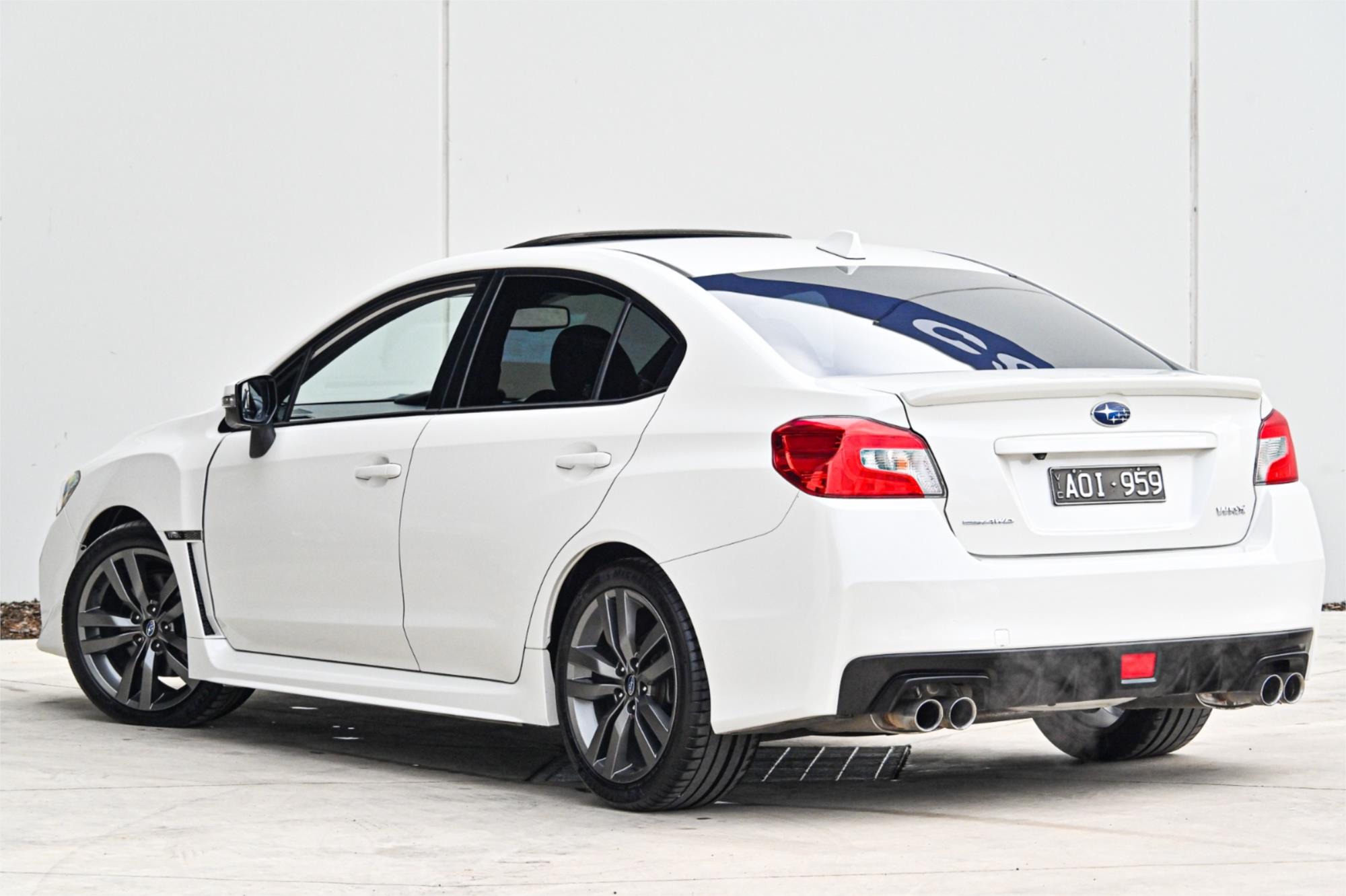 2016 SUBARU WRX MY17 PREMIUM (AWD) CONTINUOUS VARIABLE 4D SEDAN