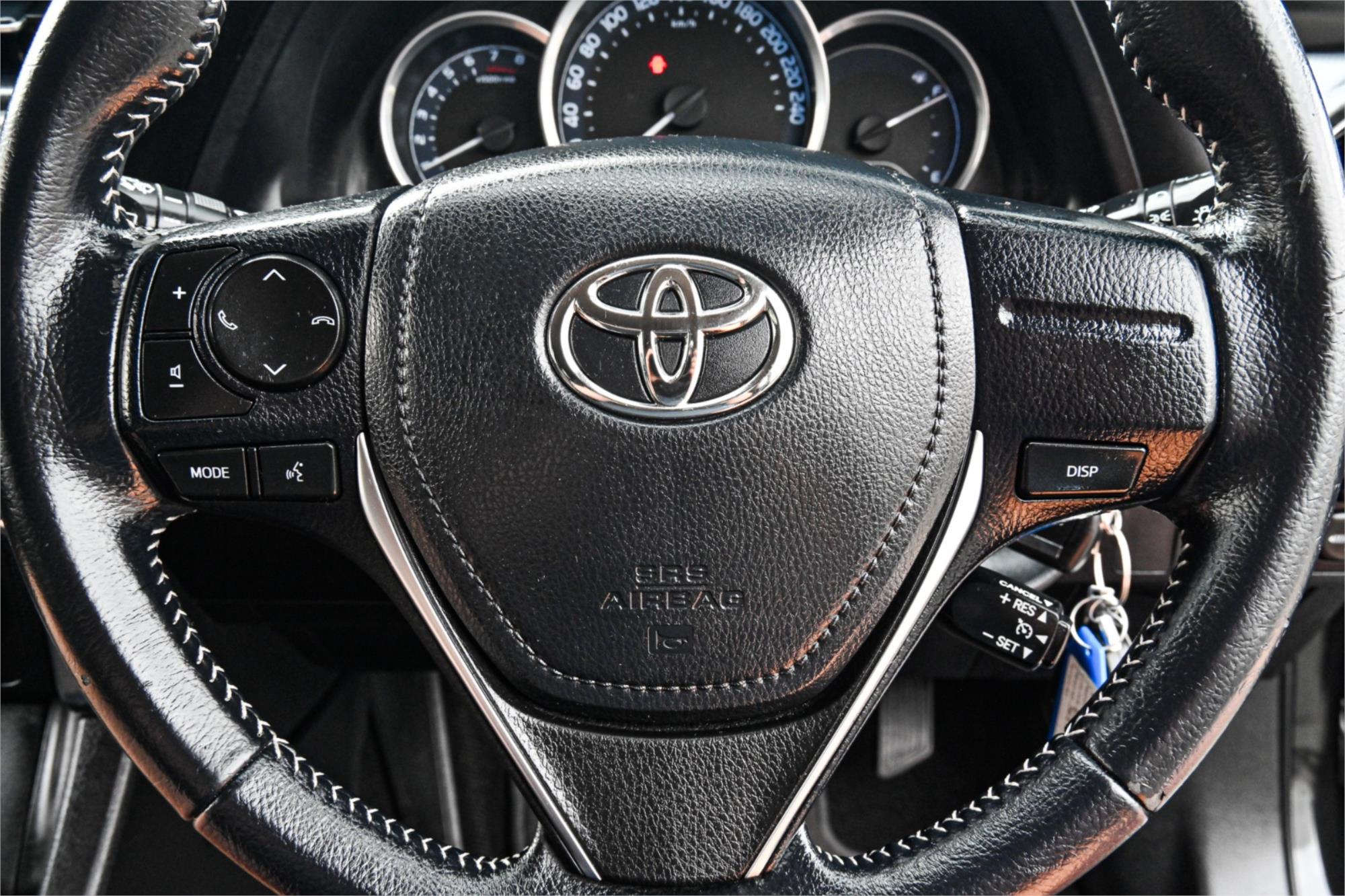 2017 TOYOTA COROLLA ZRE182R MY15 ASCENT CVT AUTO 7 SP SEQUENTIAL 5D HATCHBACK