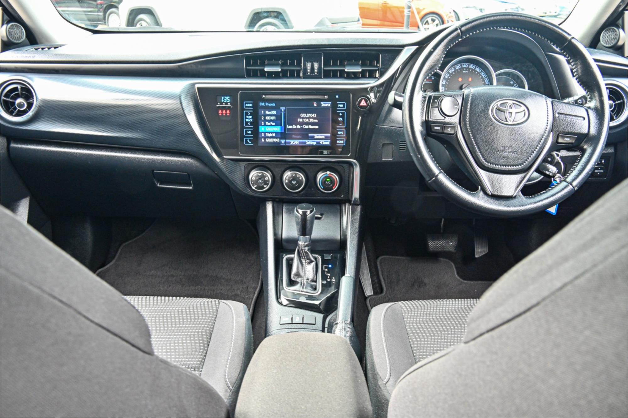 2017 TOYOTA COROLLA ZRE182R MY15 ASCENT CVT AUTO 7 SP SEQUENTIAL 5D HATCHBACK