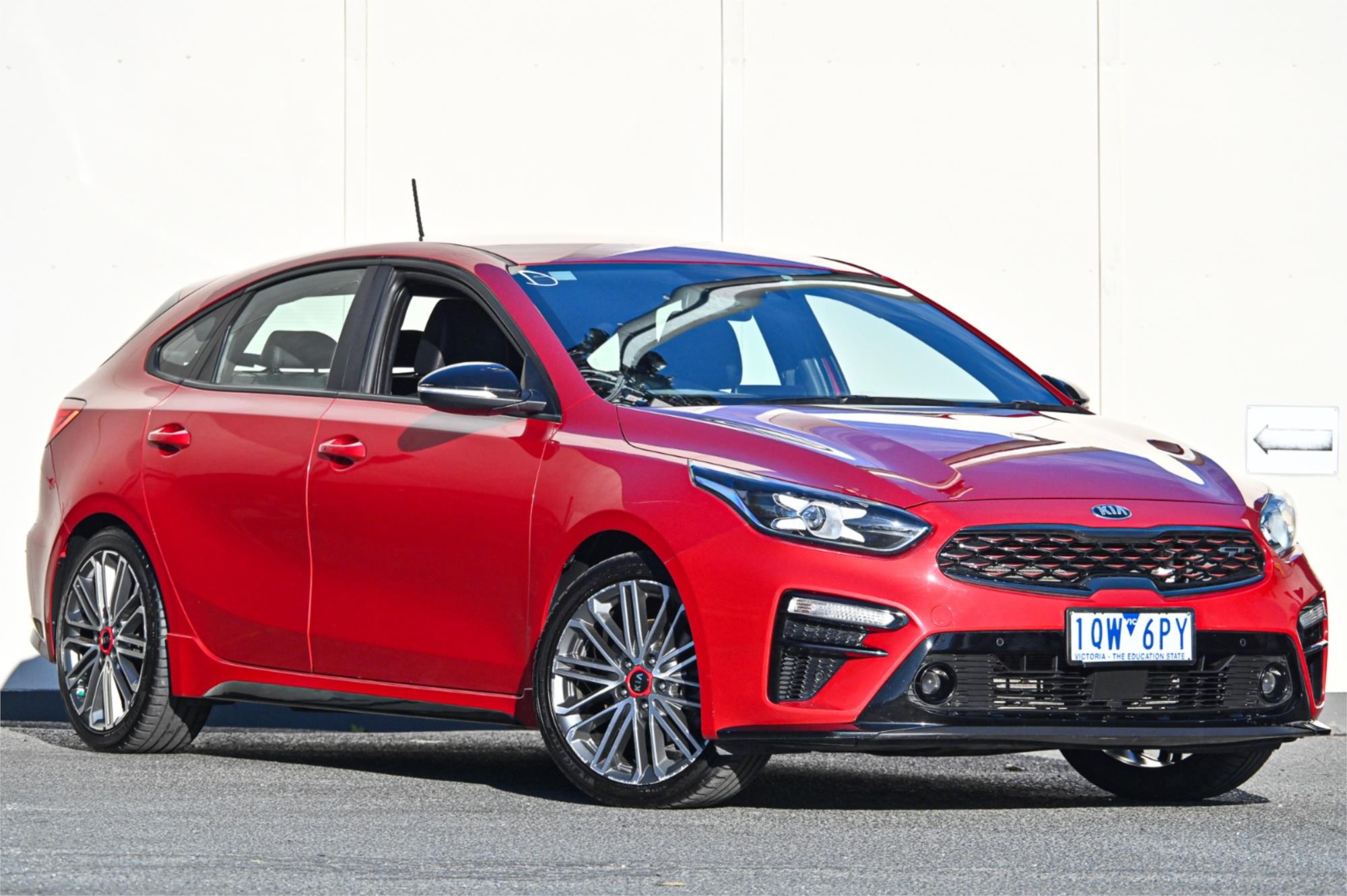 2019 KIA CERATO BD MY19 GT SAFETY PACK 7 SP AUTO DUAL CLUTCH 5D HATCHBACK