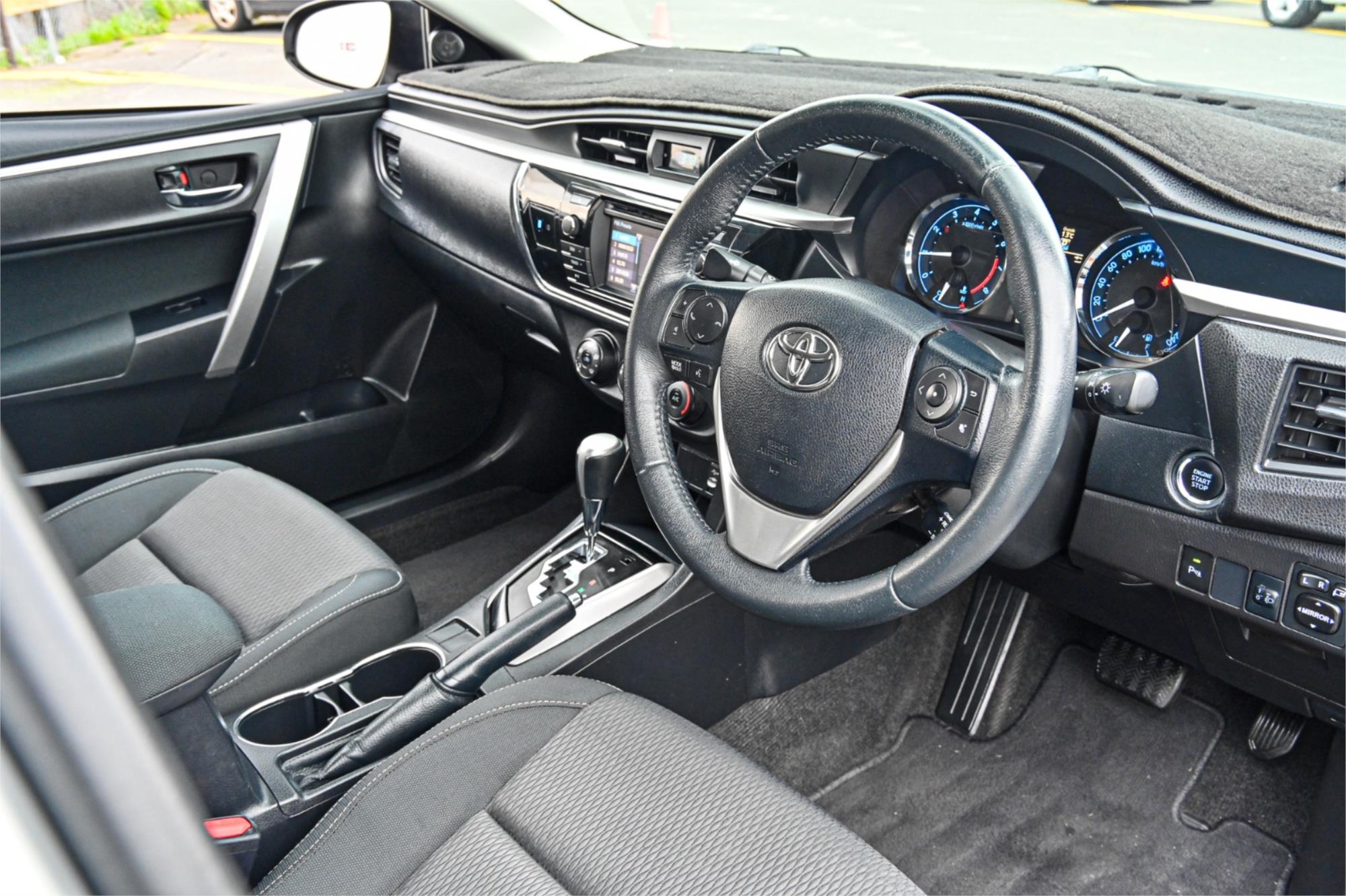 2016 TOYOTA COROLLA ZRE172R SX CVT AUTO 7 SP SEQUENTIAL 4D SEDAN