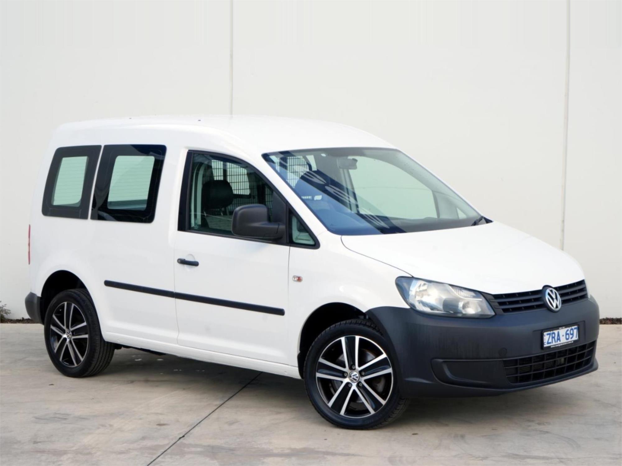 2012 VOLKSWAGEN CADDY 2K MY12 TDI250 5 SP MANUAL 3D VAN
