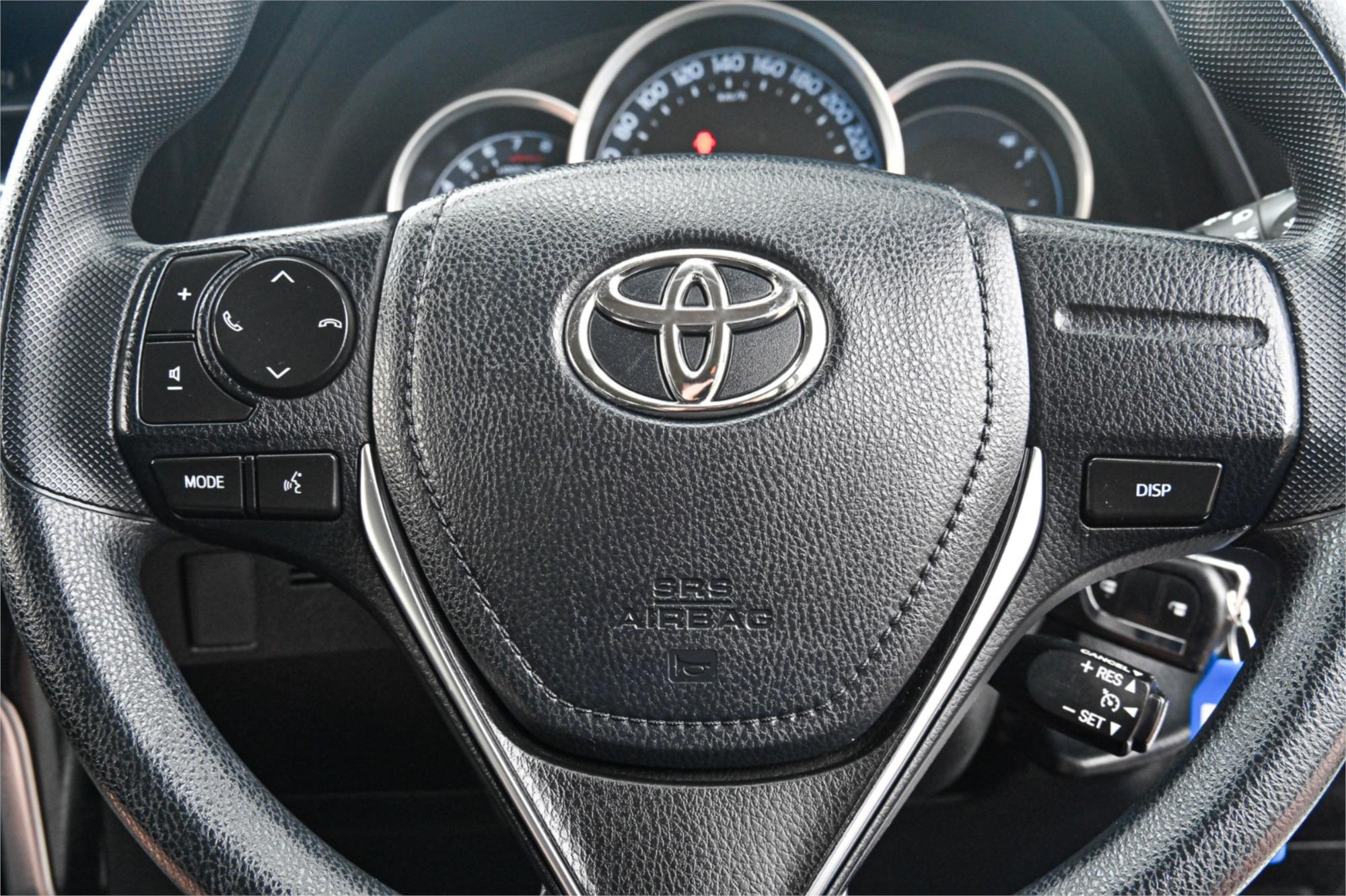 2018 TOYOTA COROLLA ZRE182R MY17 ASCENT CVT AUTO 7 SP SEQUENTIAL 5D HATCHBACK