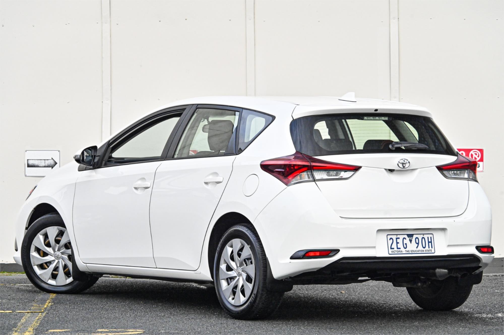 2018 TOYOTA COROLLA ZRE182R MY17 ASCENT CVT AUTO 7 SP SEQUENTIAL 5D HATCHBACK