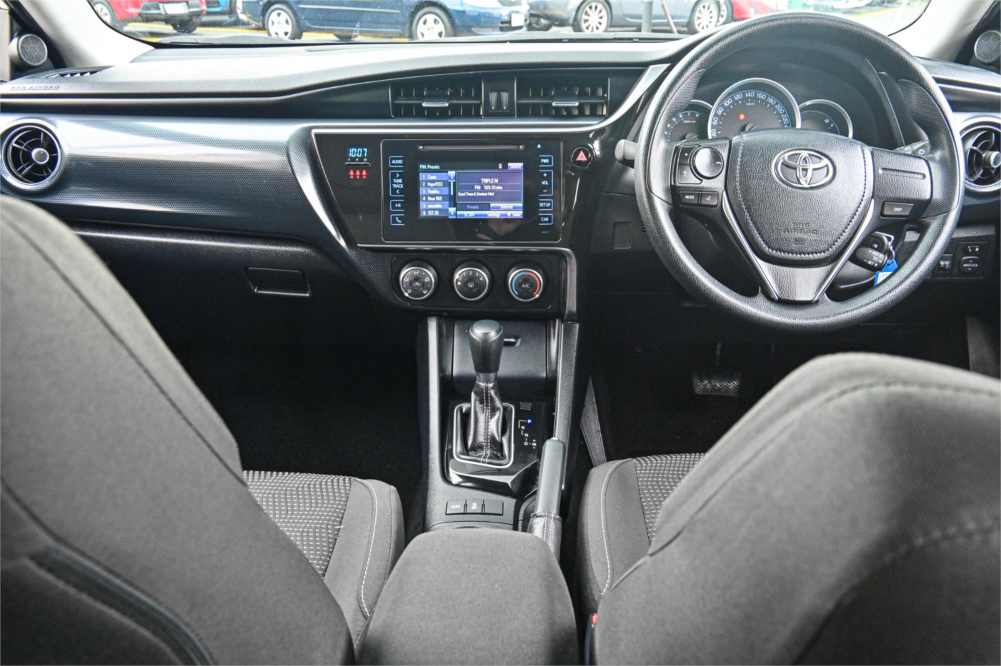 2018 TOYOTA COROLLA ZRE182R MY17 ASCENT CVT AUTO 7 SP SEQUENTIAL 5D HATCHBACK