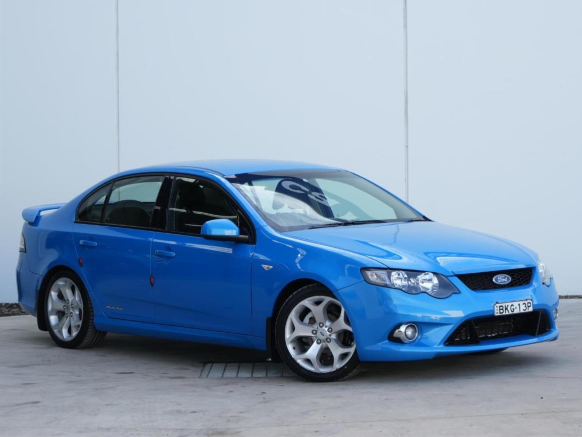 2009 FORD FALCON FG XR6 5 SP AUTO SEQ SPORT SHIFT 4D SEDAN
