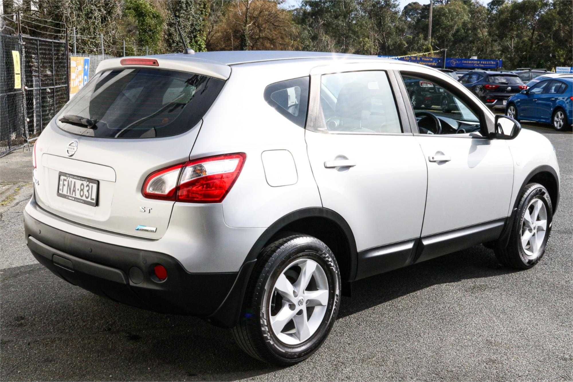 2012 NISSAN DUALIS J10 SERIES 3 ST (4x2) CVT AUTO 6 SP SEQUENTIAL 4D WAGON