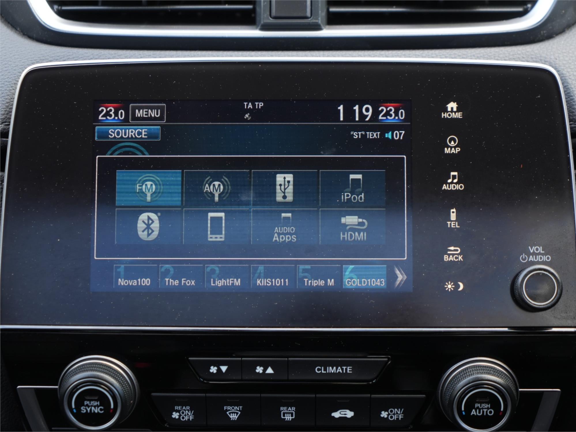 2017 HONDA CR-V MY18 VTi-L7 (2WD) CONTINUOUS VARIABLE 4D WAGON