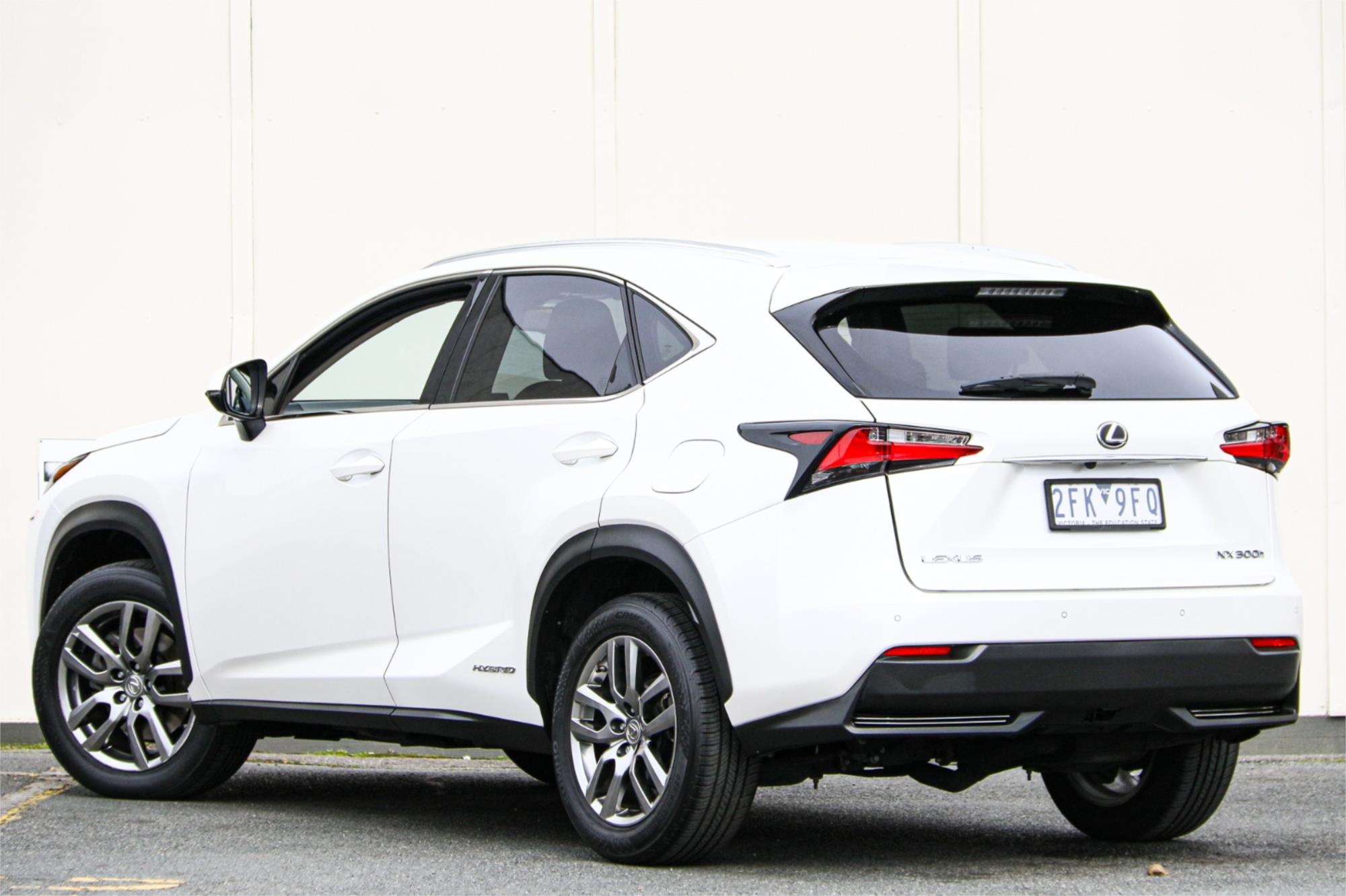 2015 LEXUS NX300h AYZ10R LUXURY HYBRID (FWD) CVT AUTO 6 SPEED 4D WAGON