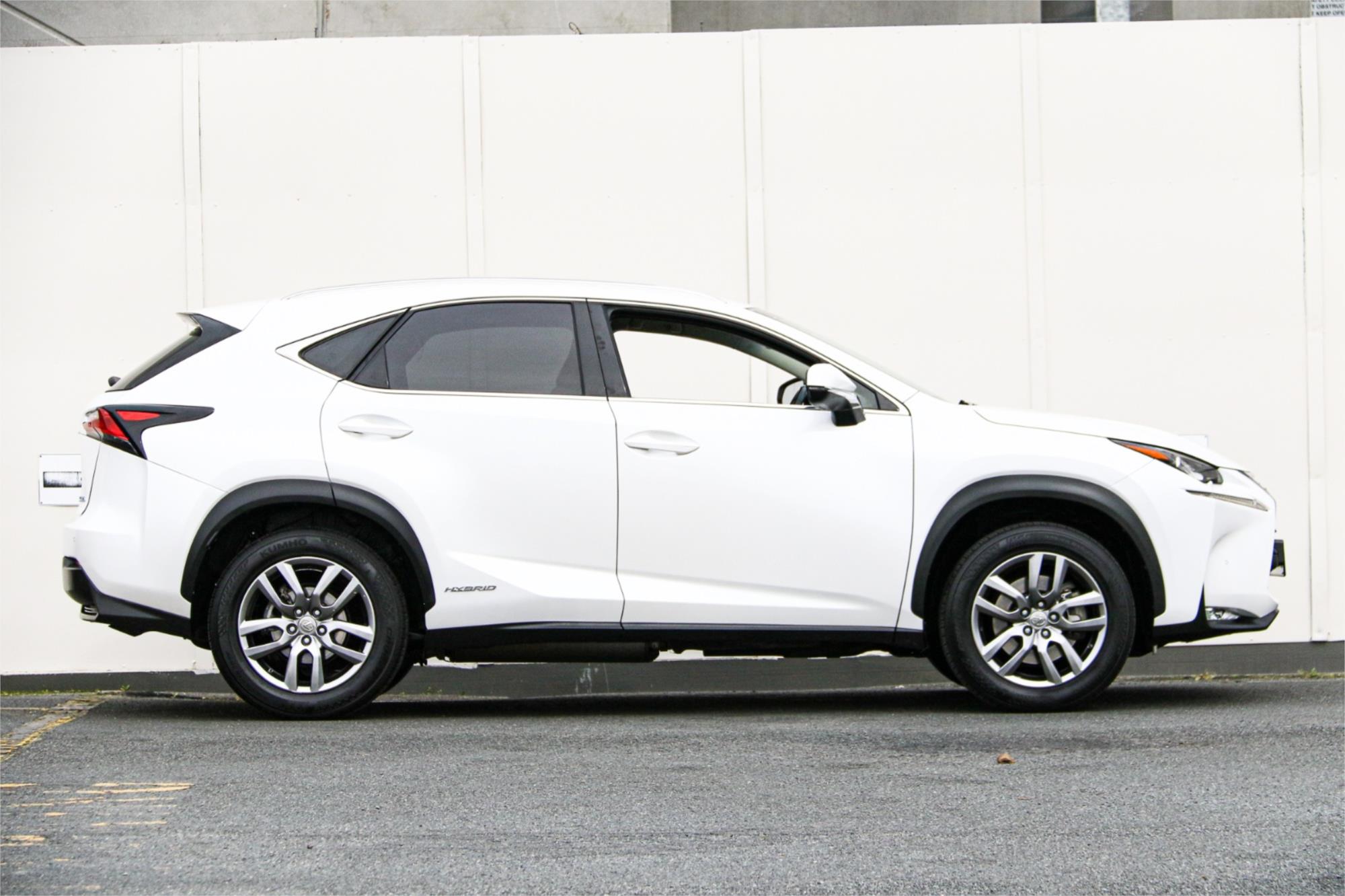 2015 LEXUS NX300h AYZ10R LUXURY HYBRID (FWD) CVT AUTO 6 SPEED 4D WAGON